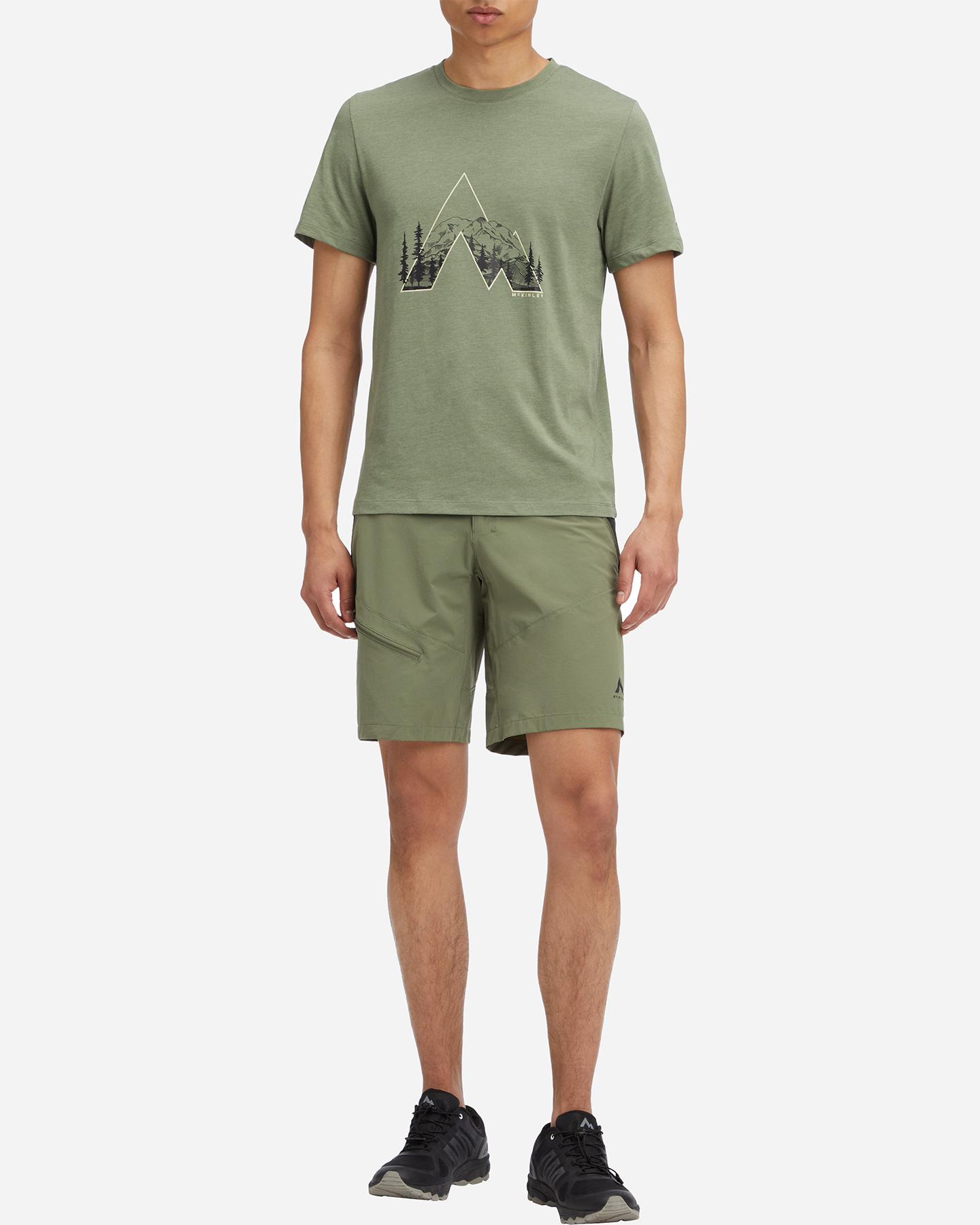 Pantaloncini MCKINLEY BRENTON M - Verde - 3 | Cisalfa Sport
