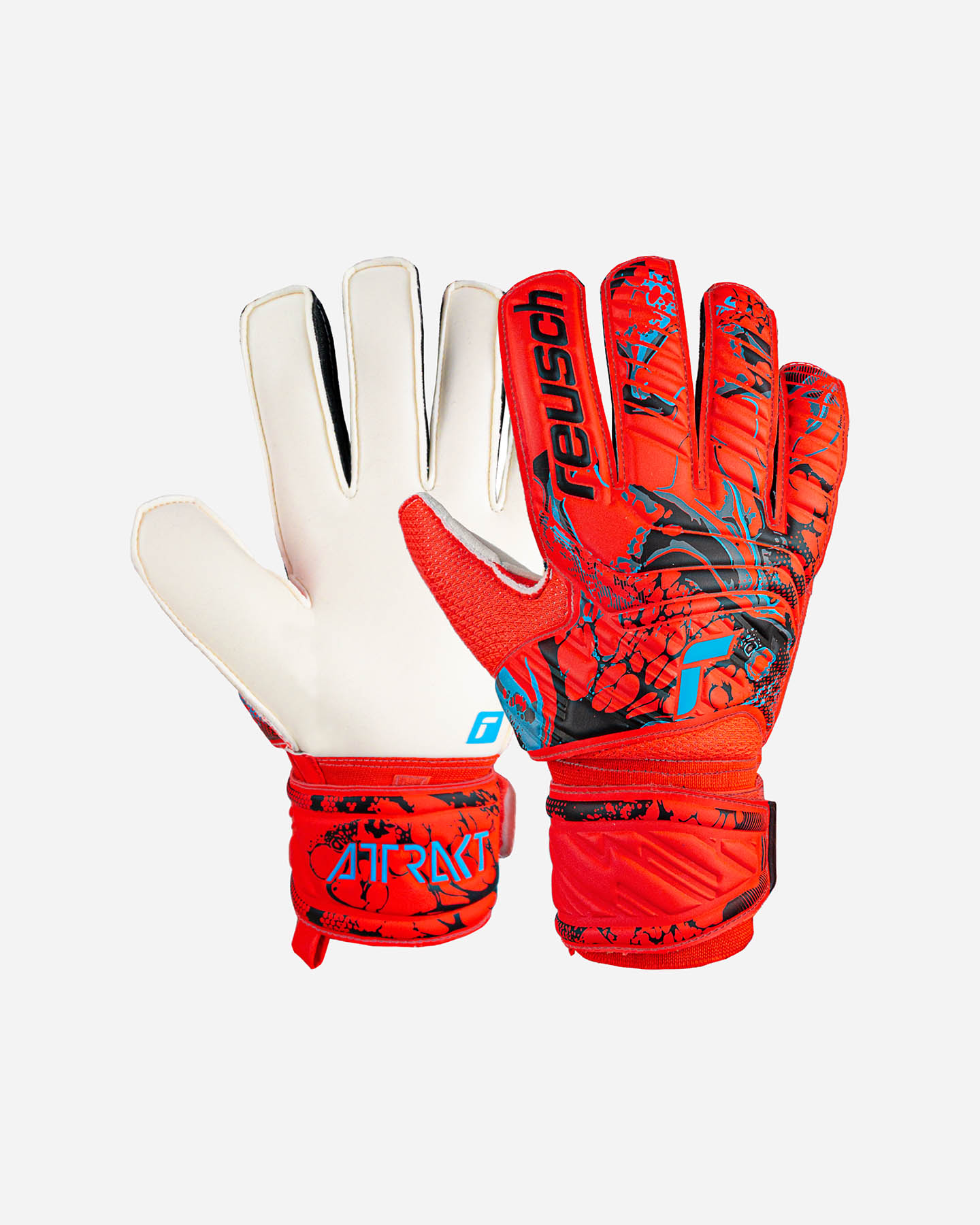 Guanti portiere REUSCH ATTRAKT SOLID M - 0 | Cisalfa Sport