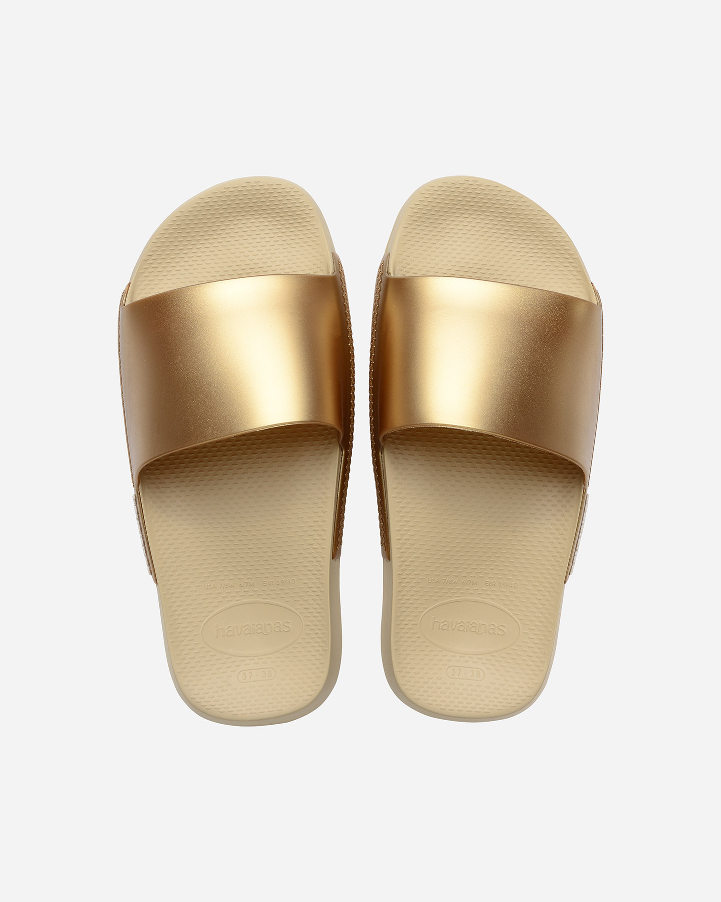 Sandali HAVAIANAS SLIDE CLASSIC METALLIC W - Oro - 0 | Cisalfa Sport