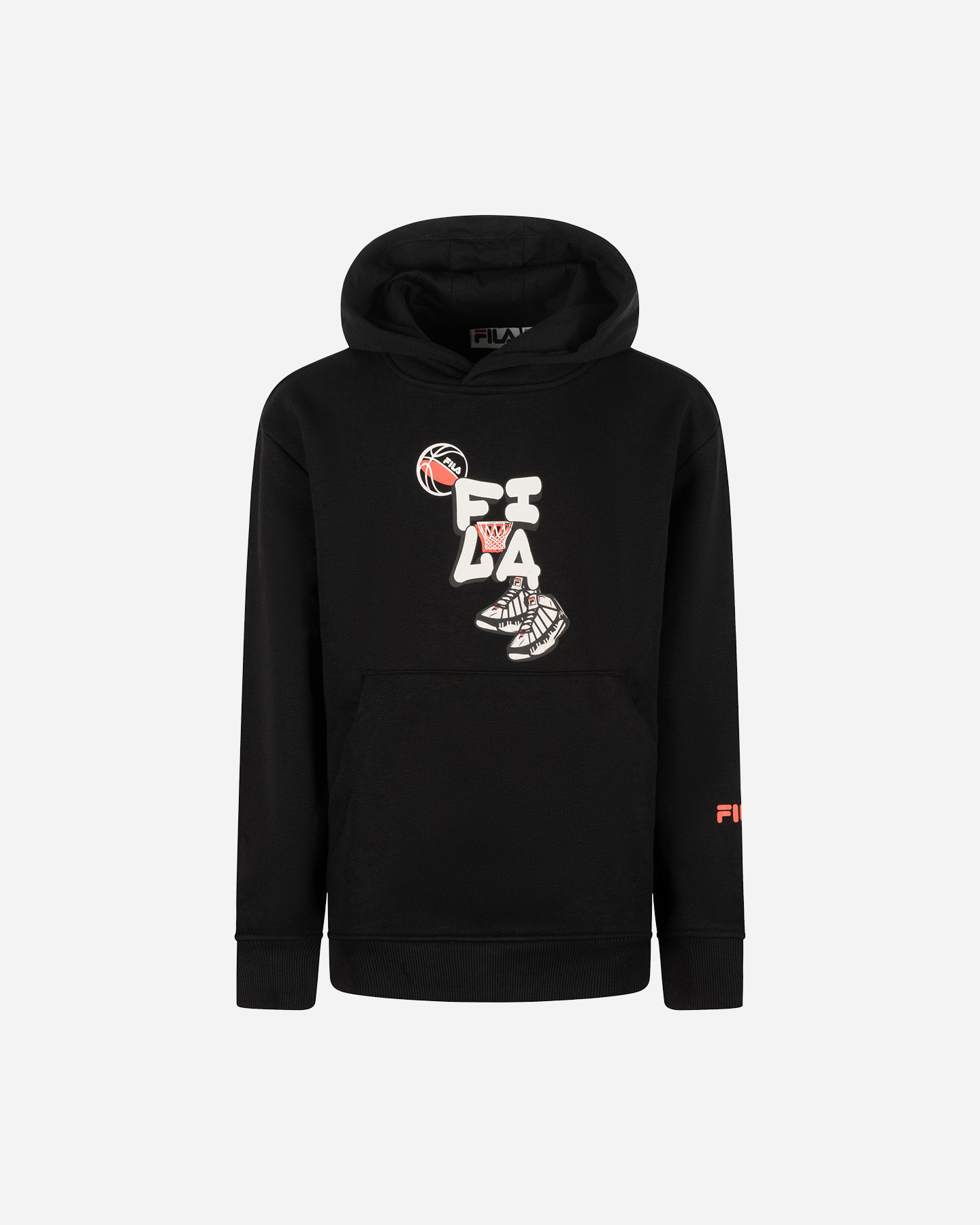 Felpa FILA CONTEMPORARY STREET STYLE JR - Nero - 0 | Cisalfa Sport