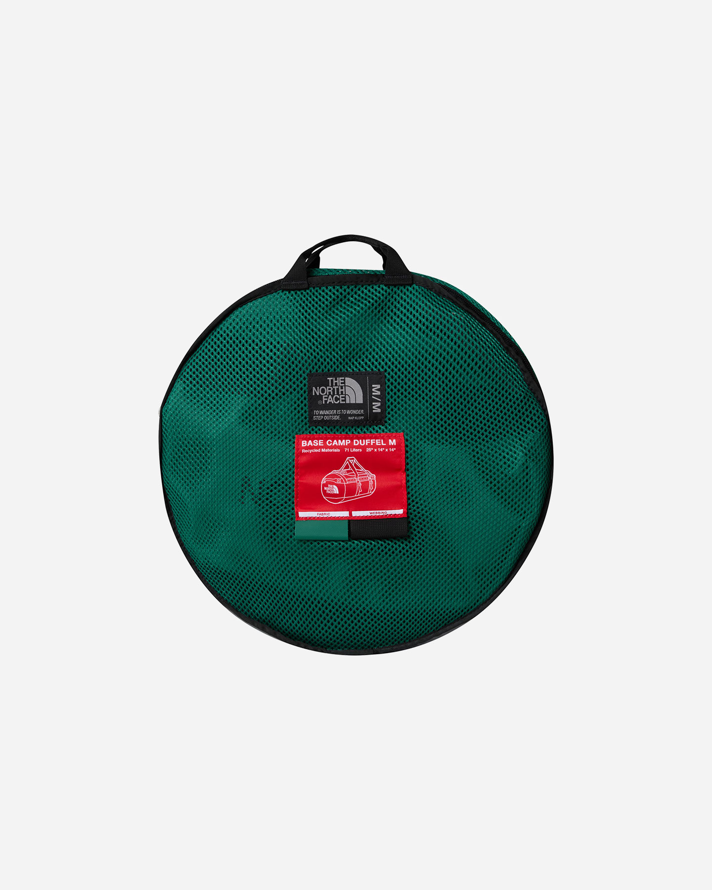 Borsa THE NORTH FACE BASE CAMP DUFFEL M - Verde - 3 | Cisalfa Sport