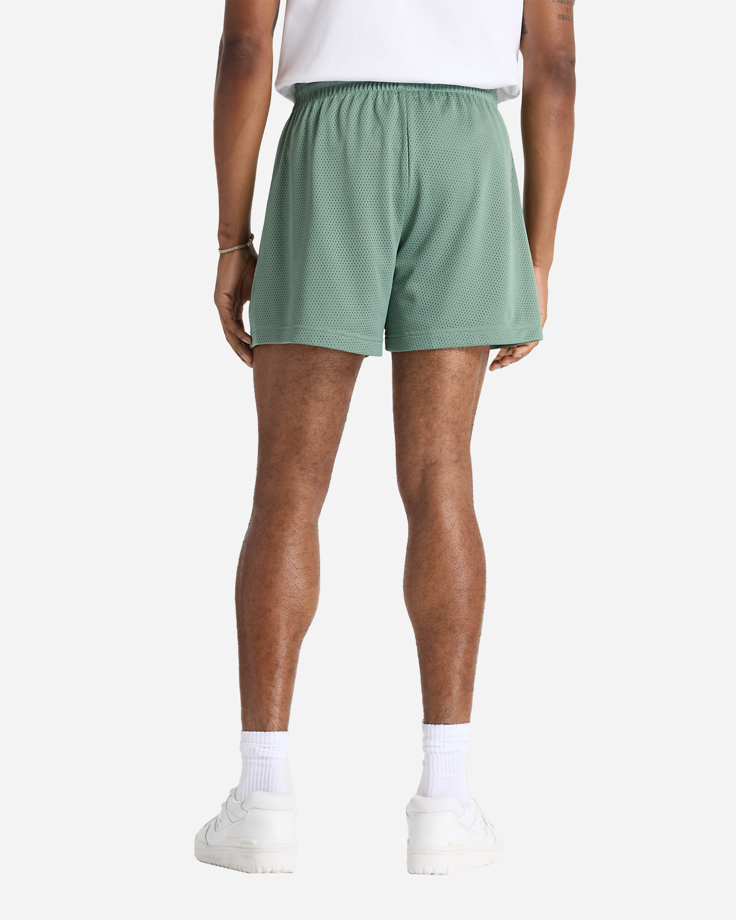 Pantaloncini NEW BALANCE HERITAGE MESH M - Verde - 2 | Cisalfa Sport