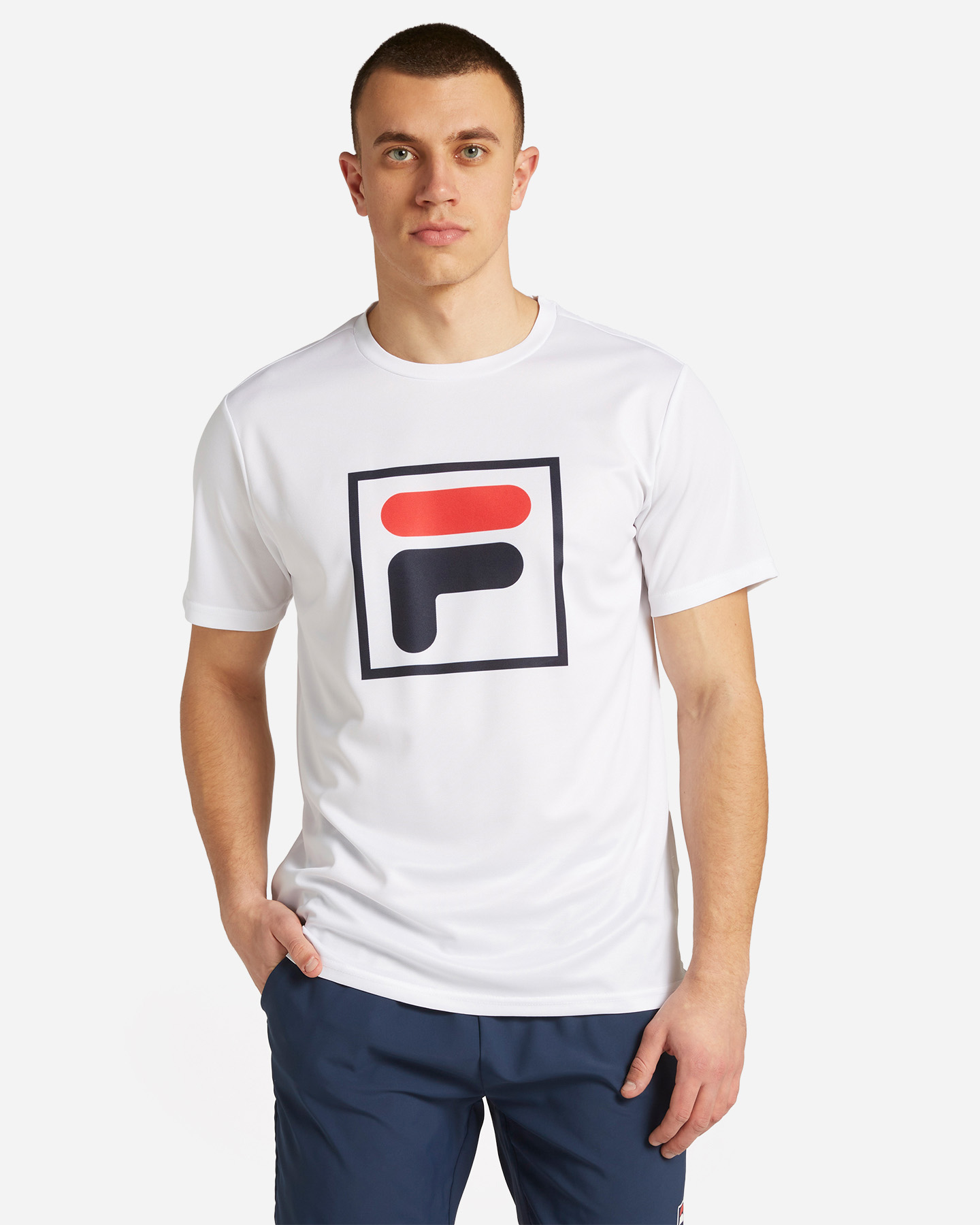 T-shirt tennis FILA BASIC F-BOX M - 0 | Cisalfa Sport