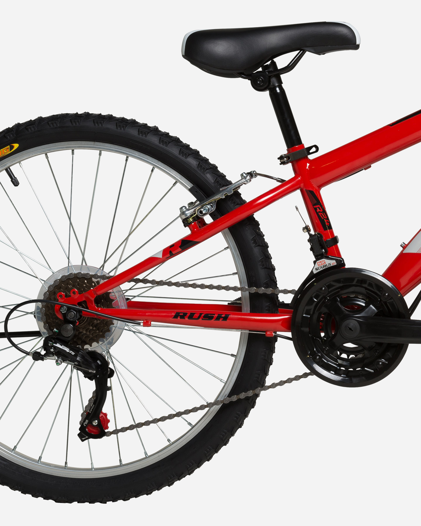 Bici junior RUSH BIKE 24 JR - Rosso - 1 | Cisalfa Sport