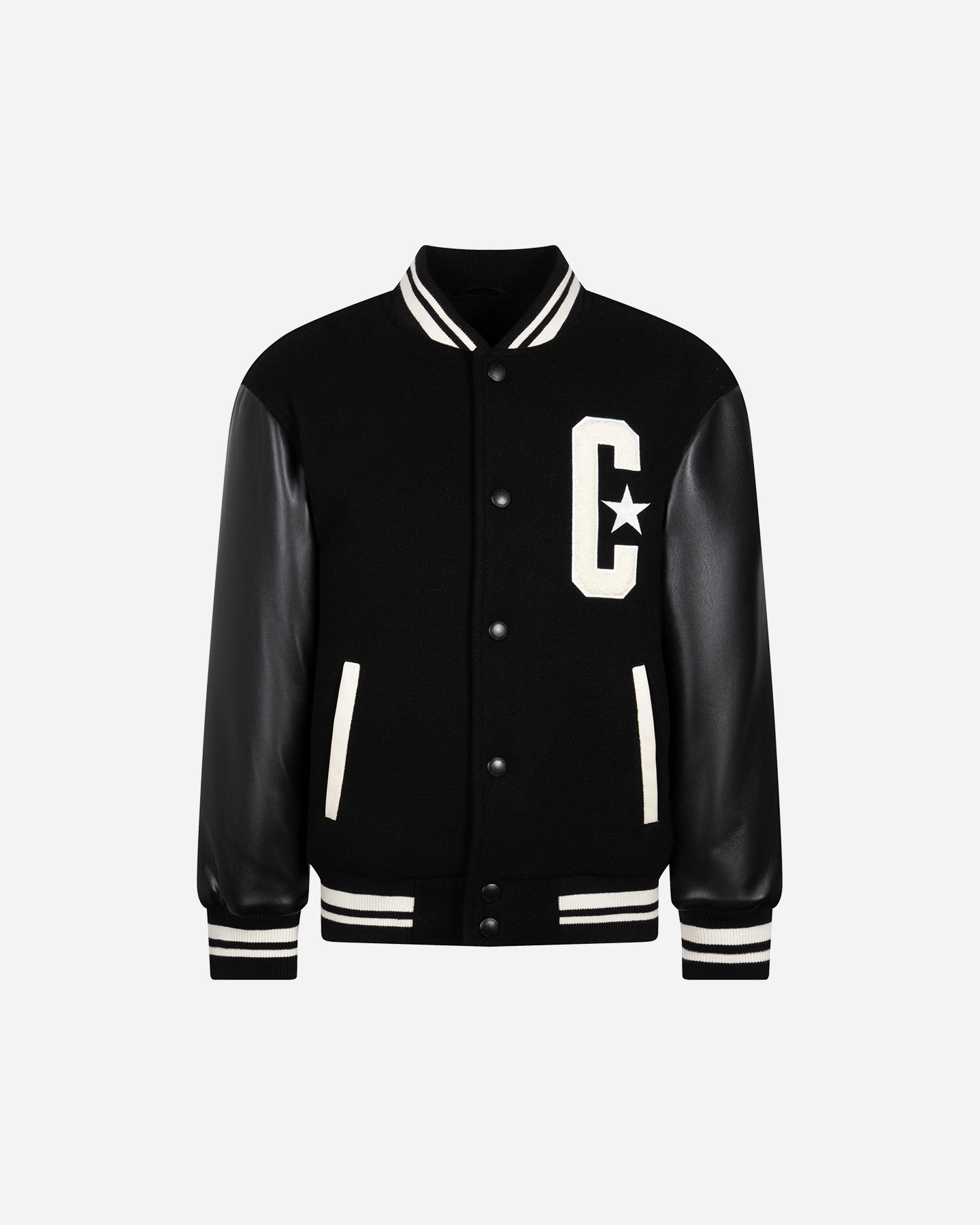 Giubbotto CONVERSE VARSITY JR - Nero - 0 | Cisalfa Sport