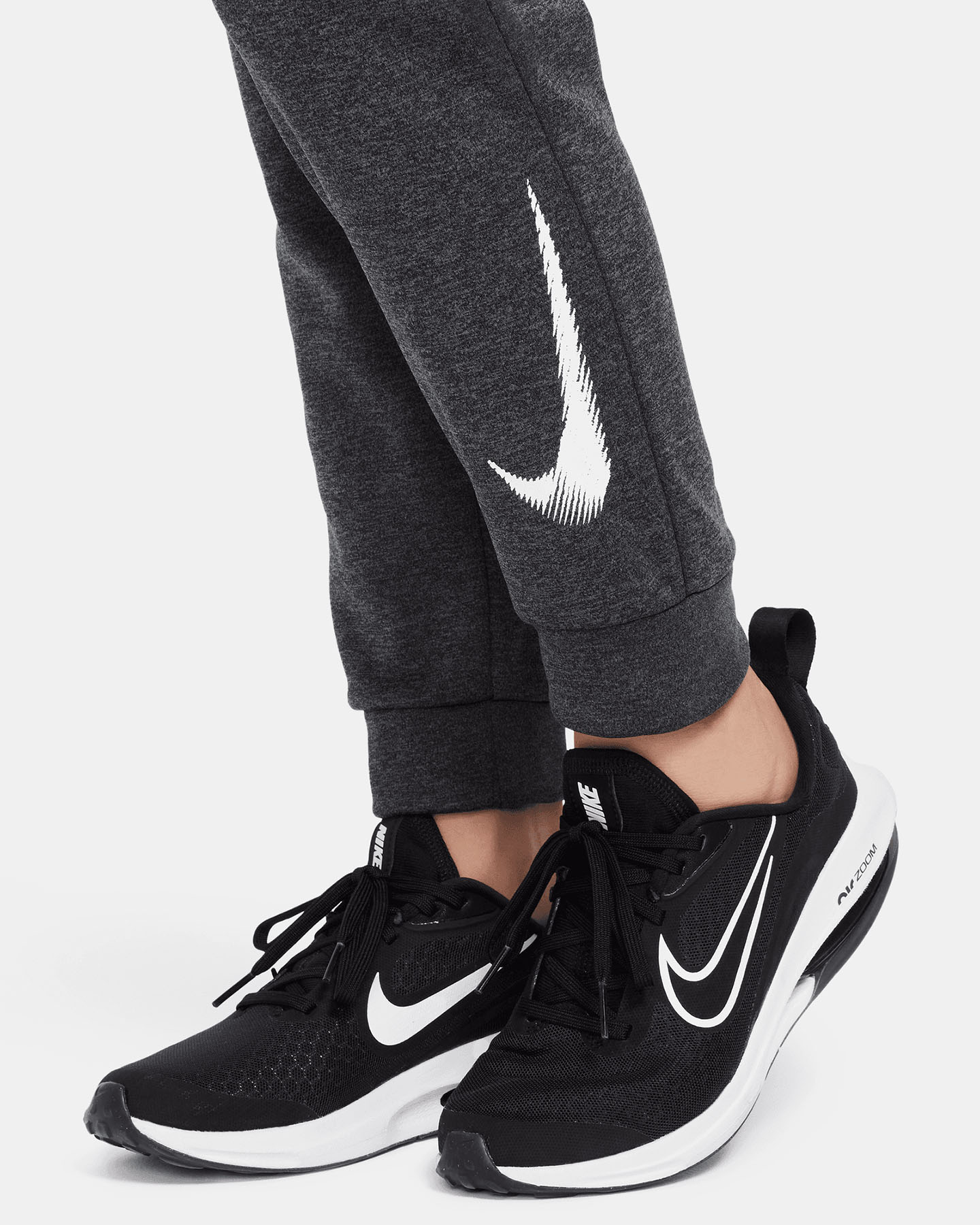 Pantalone NIKE THERMA FIT JR - Grigio - 4 | Cisalfa Sport