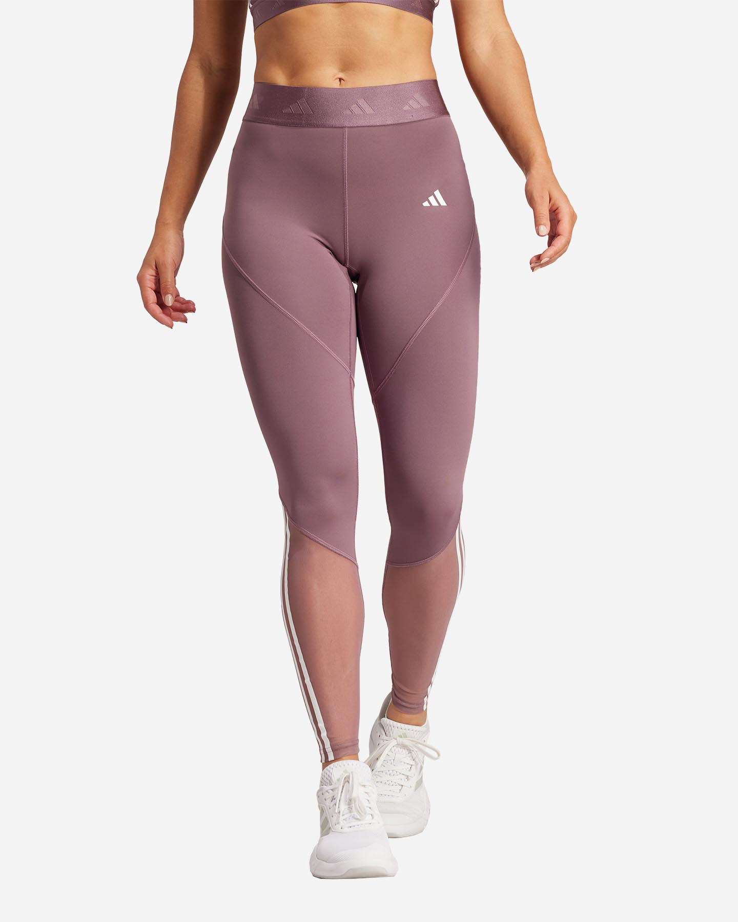 Leggings ADIDAS HYGLM 1/1 W - Viola - 1 | Cisalfa Sport