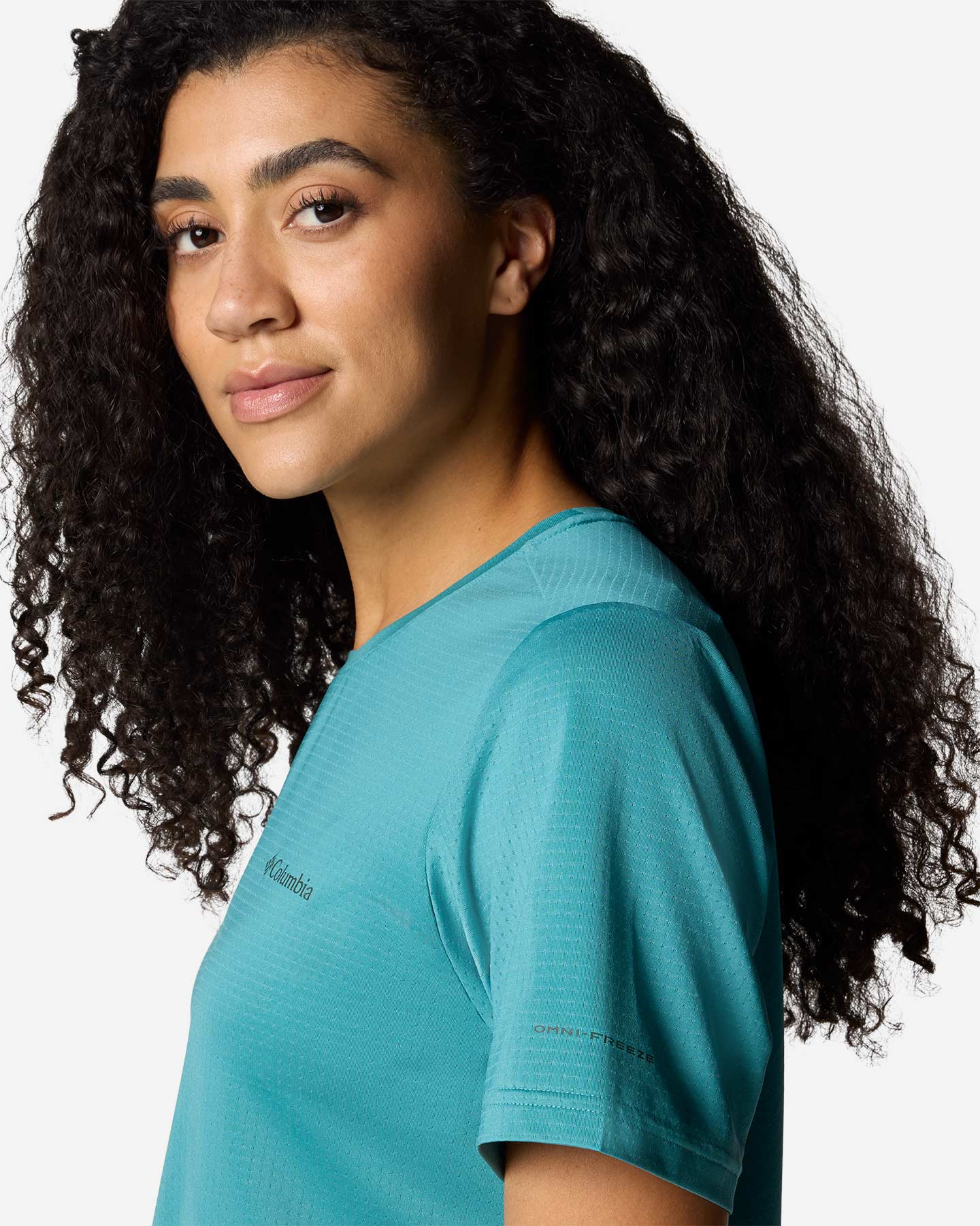 T-shirt COLUMBIA WILD SPRINGS W - Blu - 3 | Cisalfa Sport