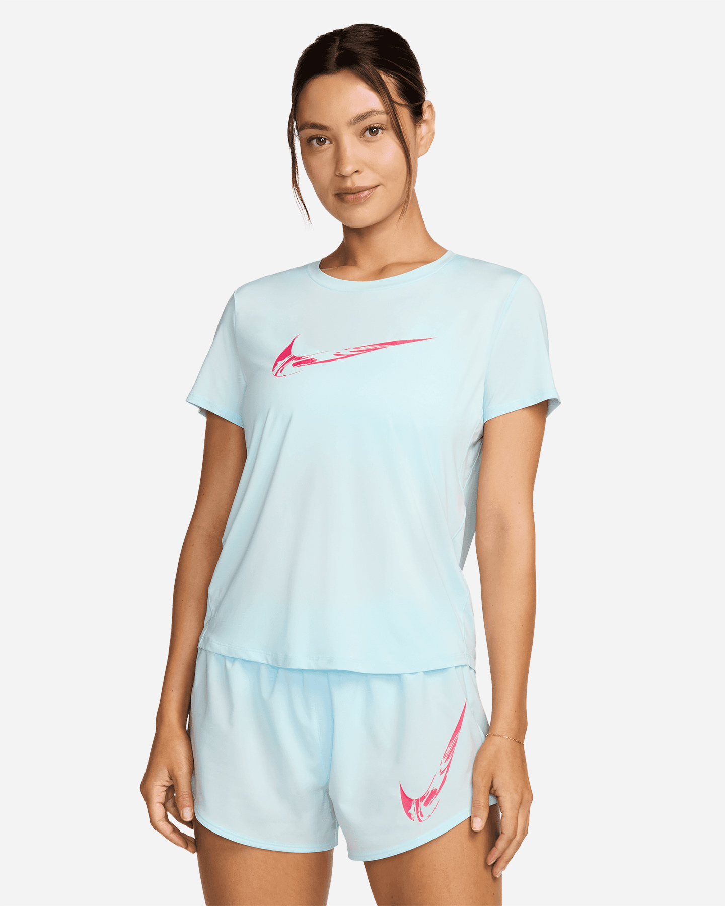 T-shirt running NIKE ONE SWOOSH W - 0 | Cisalfa Sport