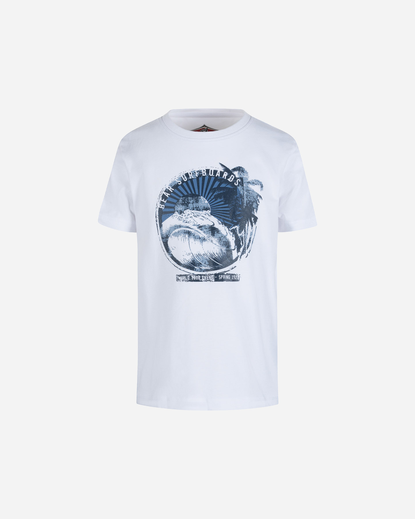 T-shirt BEAR JAPAN PALM JR - Bianco - 0 | Cisalfa Sport