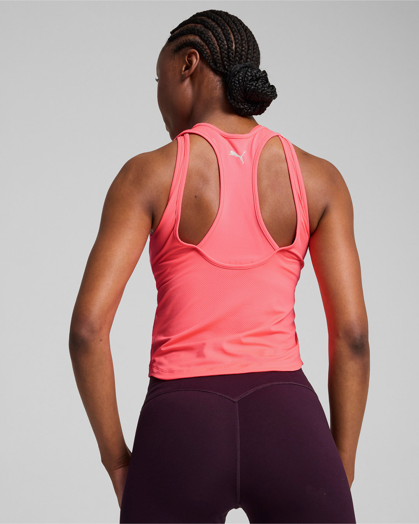 Canotta training PUMA SMALL LOGO W - Fucsia - 3 | Cisalfa Sport