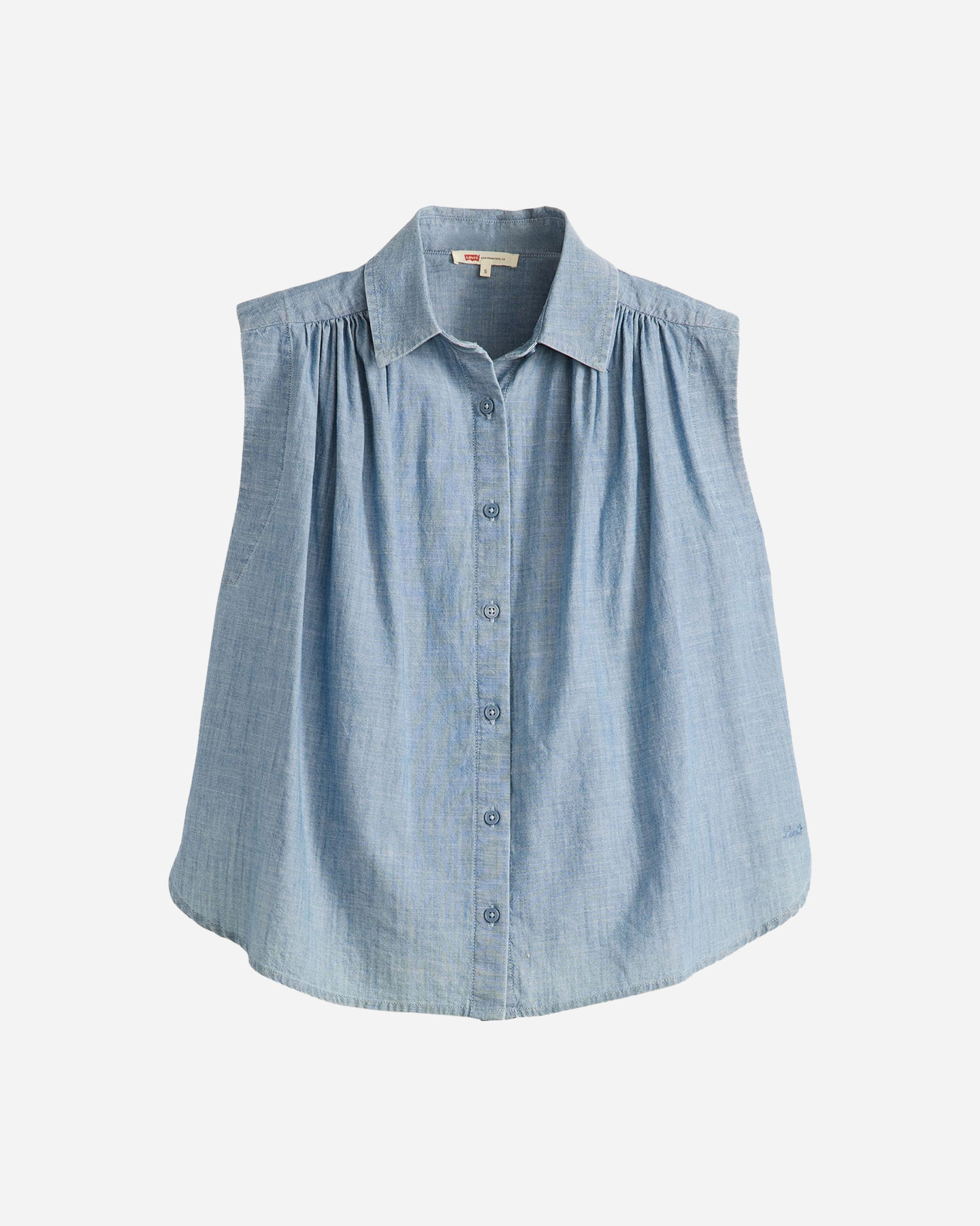 Camicia LEVI'S CHAMBRY DENIM W - Blu - 0 | Cisalfa Sport