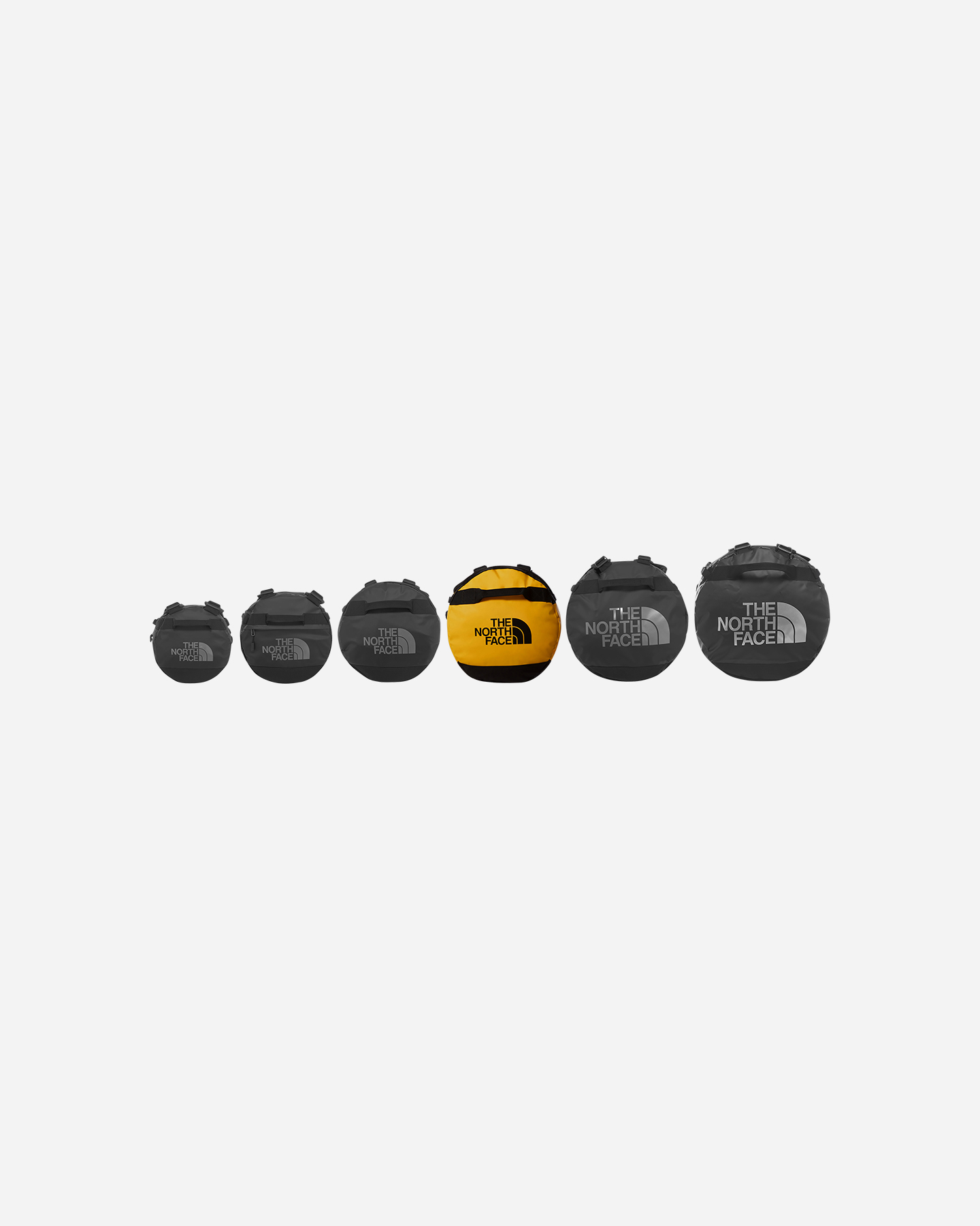 Borsa THE NORTH FACE BASE CAMP DUFFEL L - Giallo - 4 | Cisalfa Sport