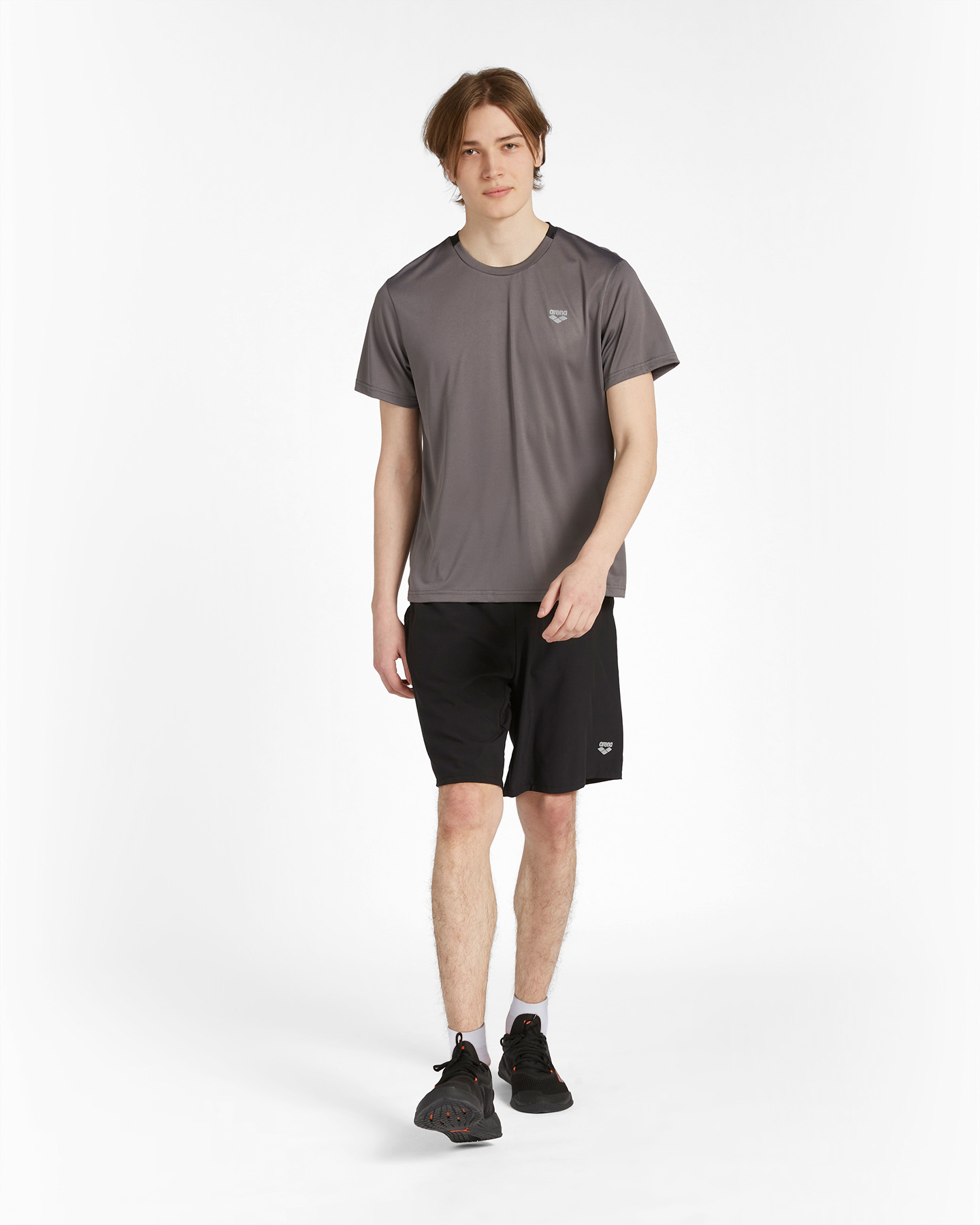 T-shirt training ARENA BASIC M - Grigio - 3 | Cisalfa Sport