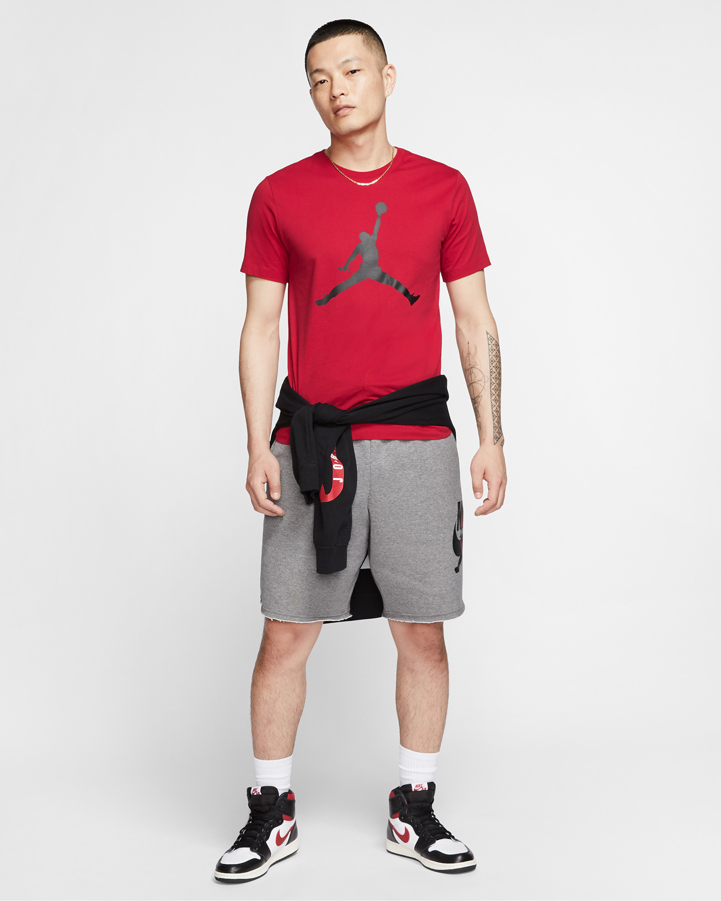 Maglia basket NIKE JORDAN JUMPMAN CREW M - 5 | Cisalfa Sport