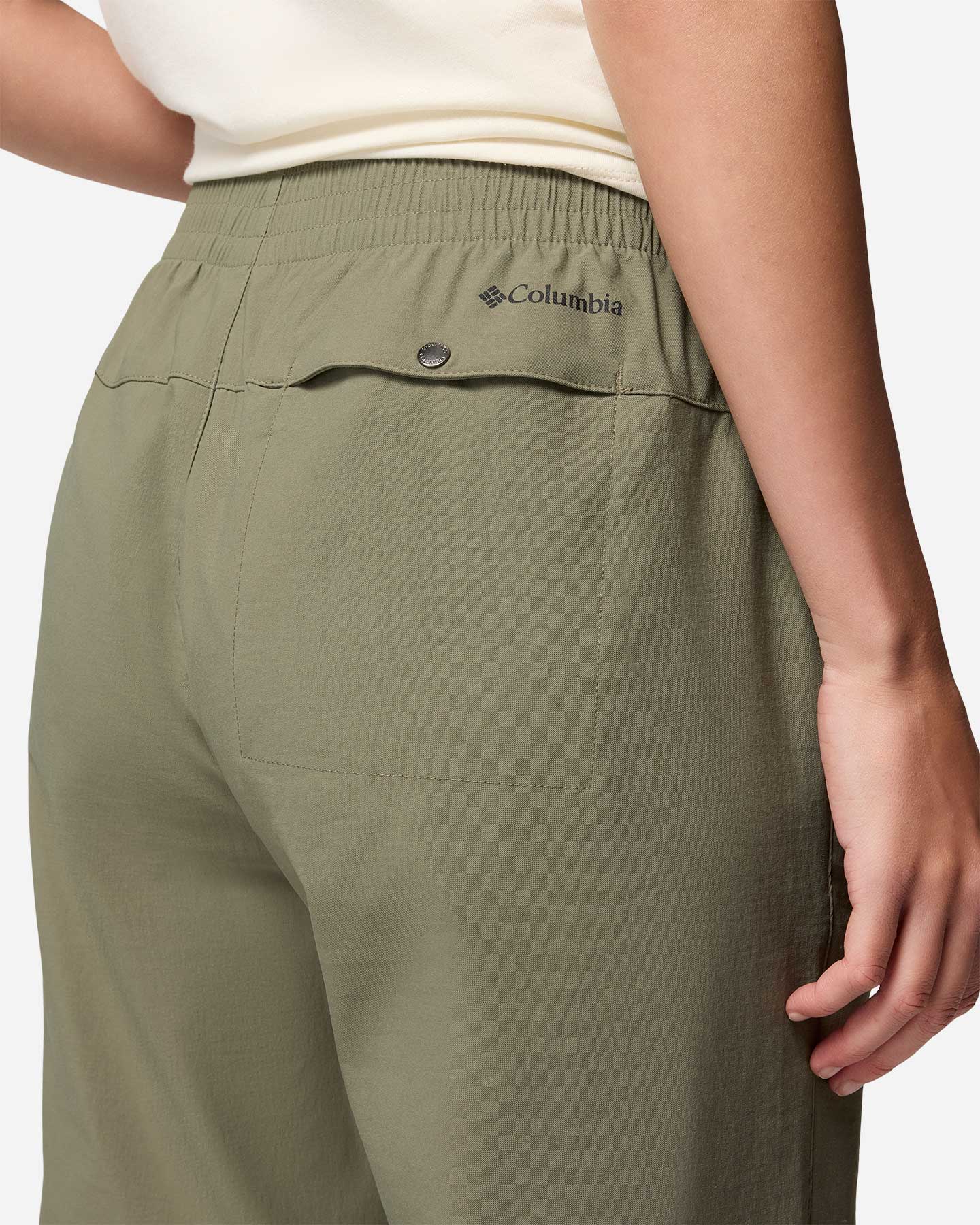 Pantalone outdoor COLUMBIA CEDAR CREST W - Verde - 4 | Cisalfa Sport