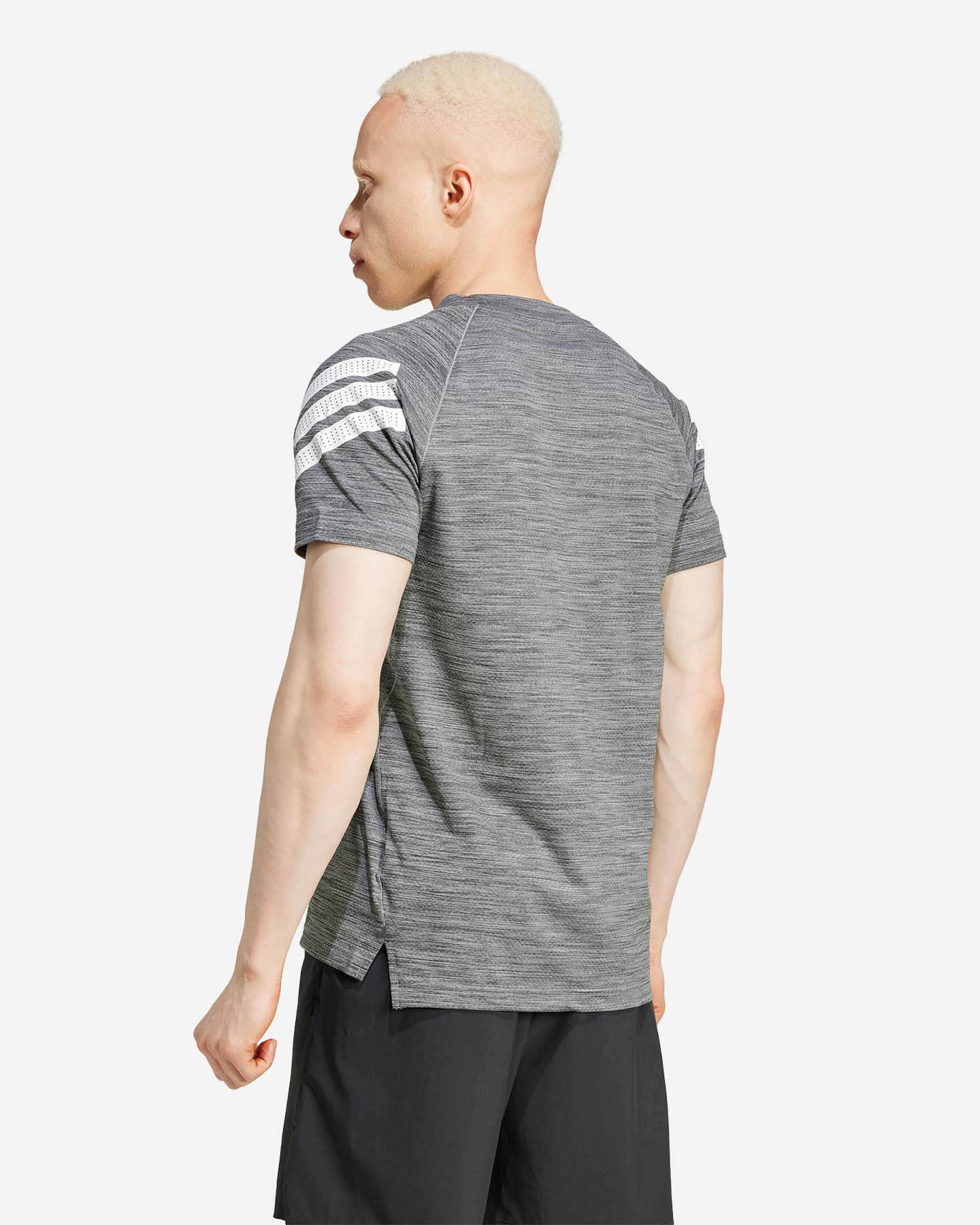 Pantalone training ADIDAS GYM+ 3STRIPES M - Nero - 2 | Cisalfa Sport