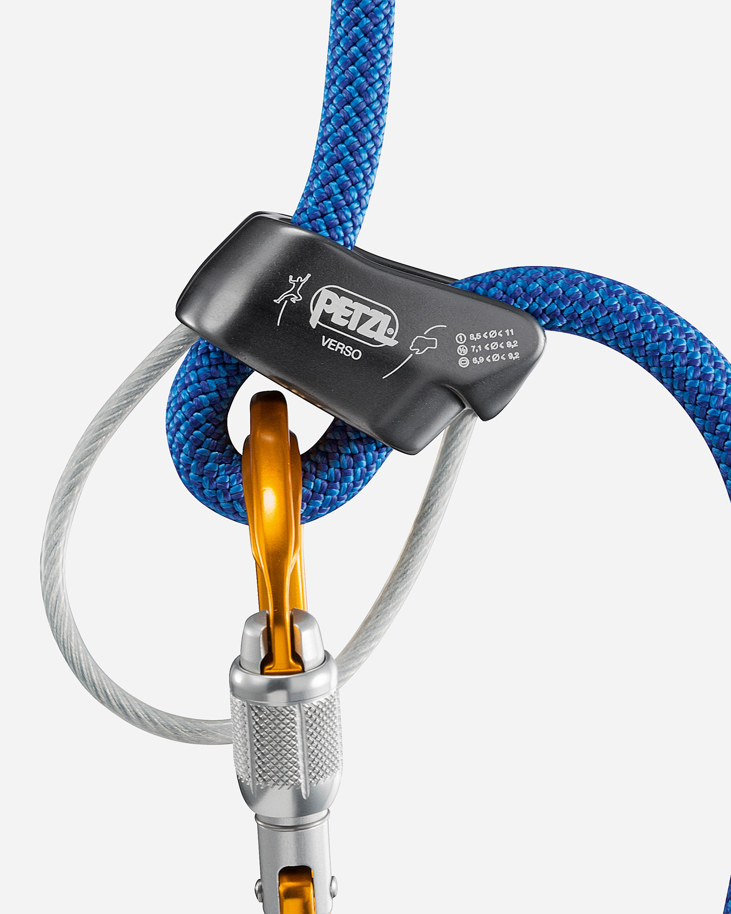 Accessorio arrampicata PETZL DISCENSORE PETZL VERSO D019AA01 - 1 | Cisalfa Sport