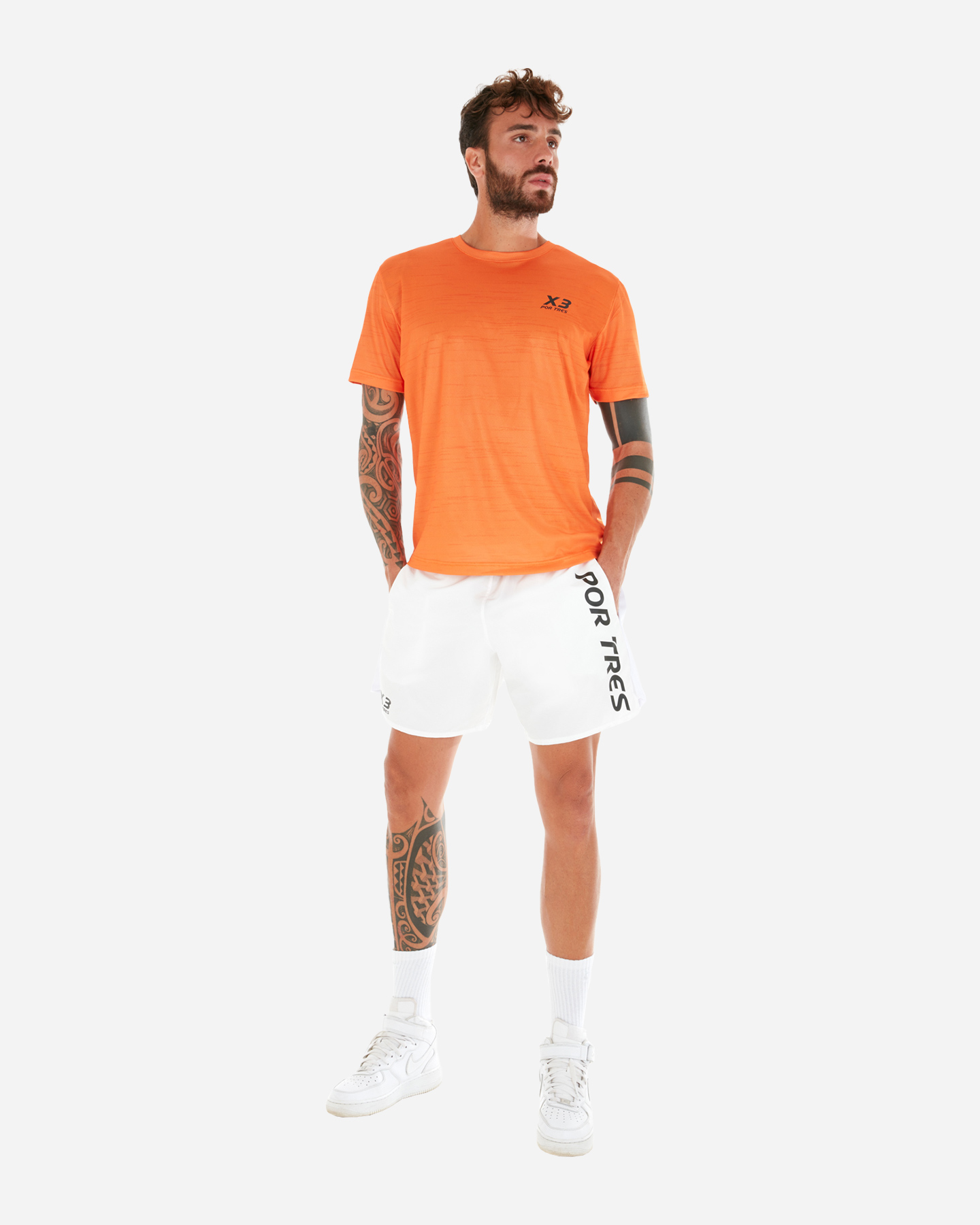 T-shirt tennis X3 POR TRES MADRID M - 1 | Cisalfa Sport