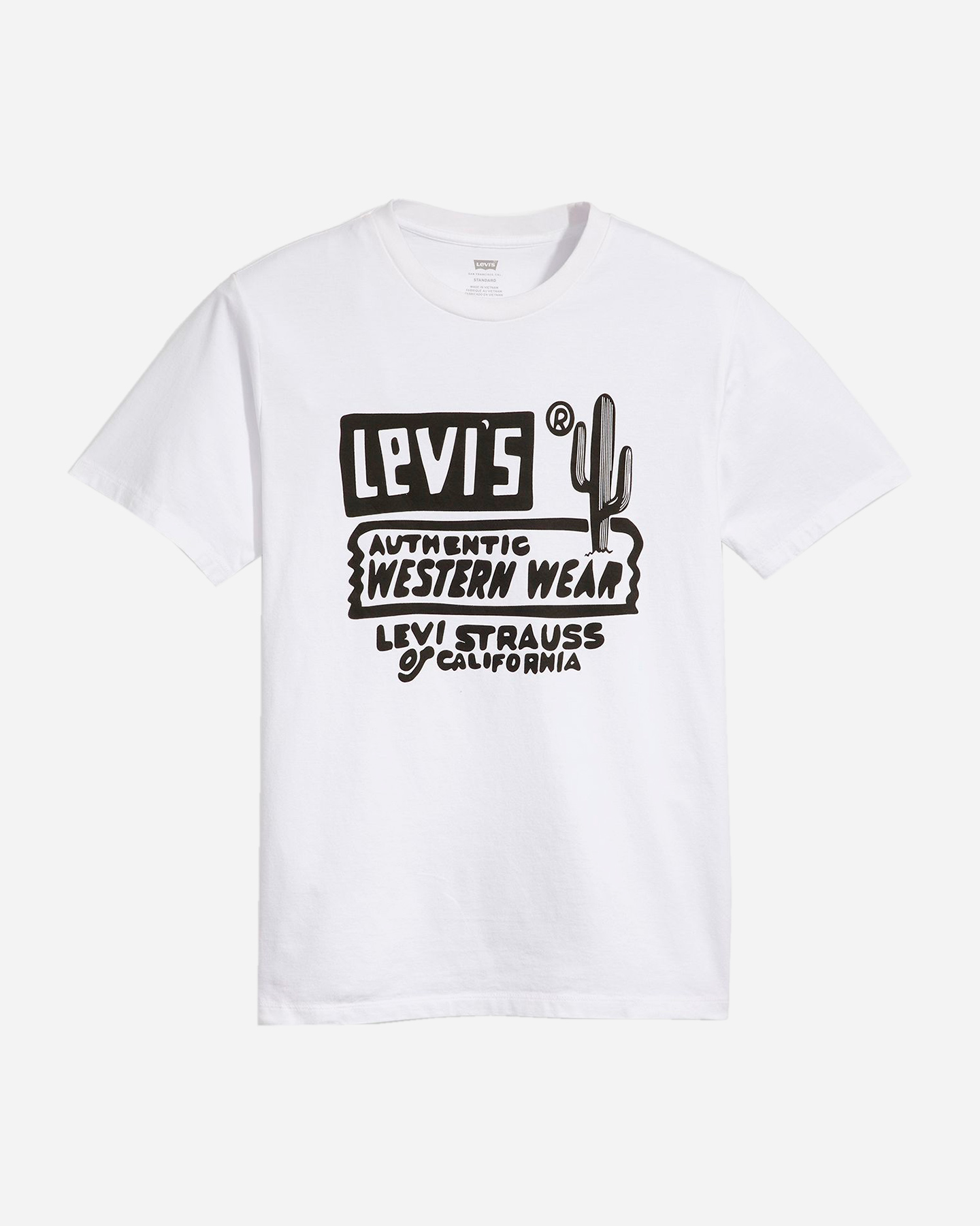 T-shirt LEVI'S BIG LOGO CACTUS M - Bianco - 0 | Cisalfa Sport