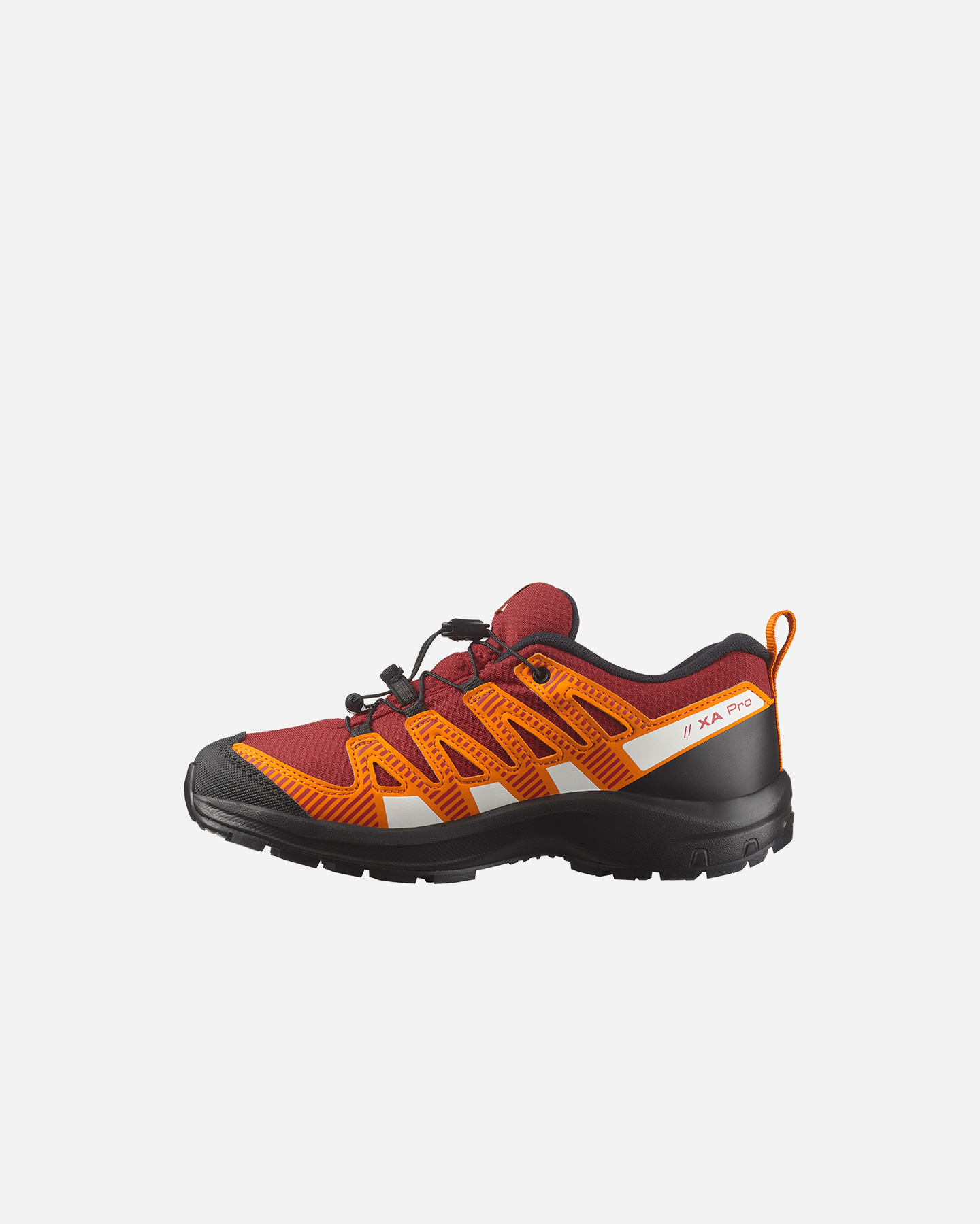 Scarpe trail SALOMON XA PRO V8 CSWP JR - Rosso - 4 | Cisalfa Sport