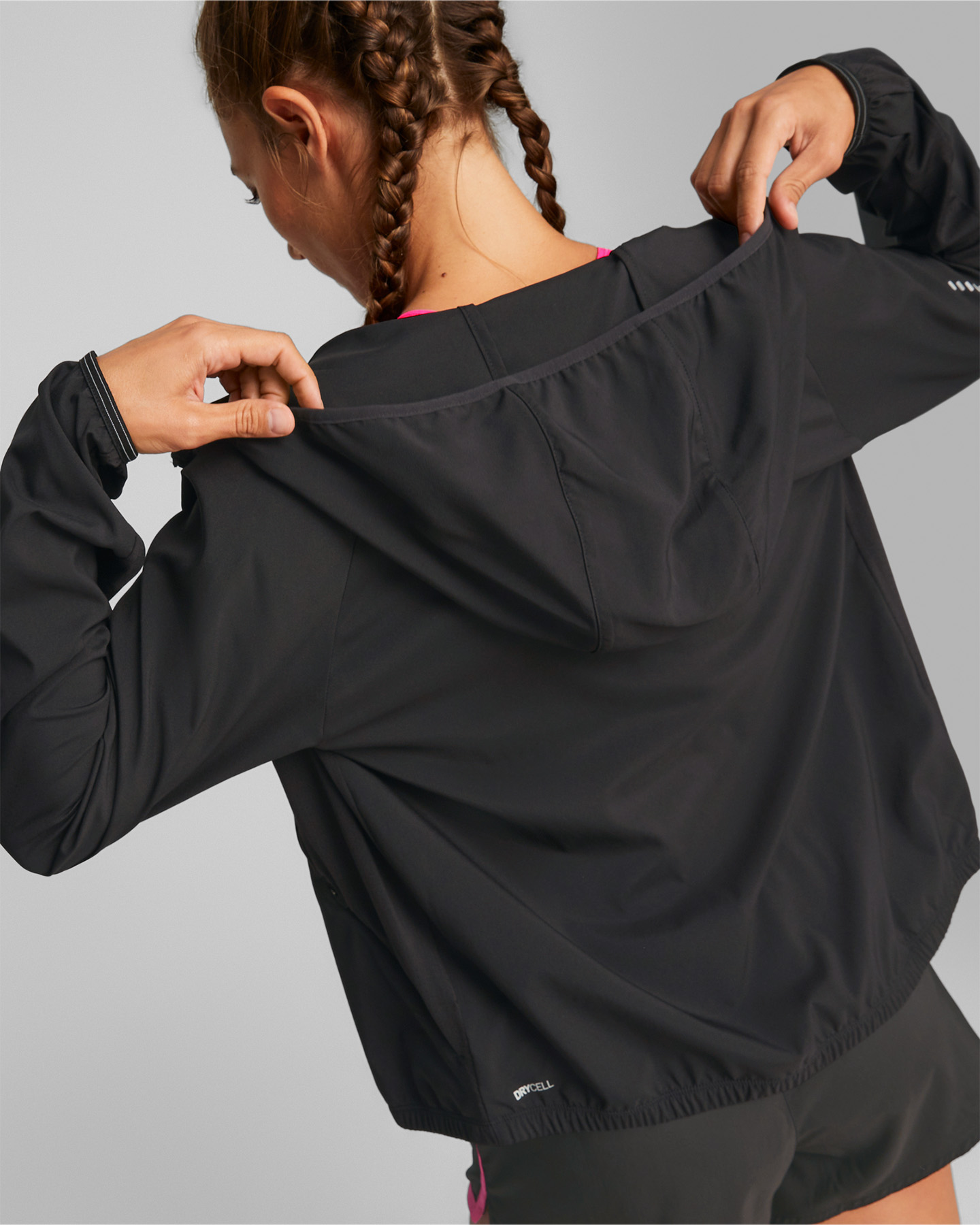 Giacca running PUMA LIGHTWEIGHT W - Nero - 3 | Cisalfa Sport