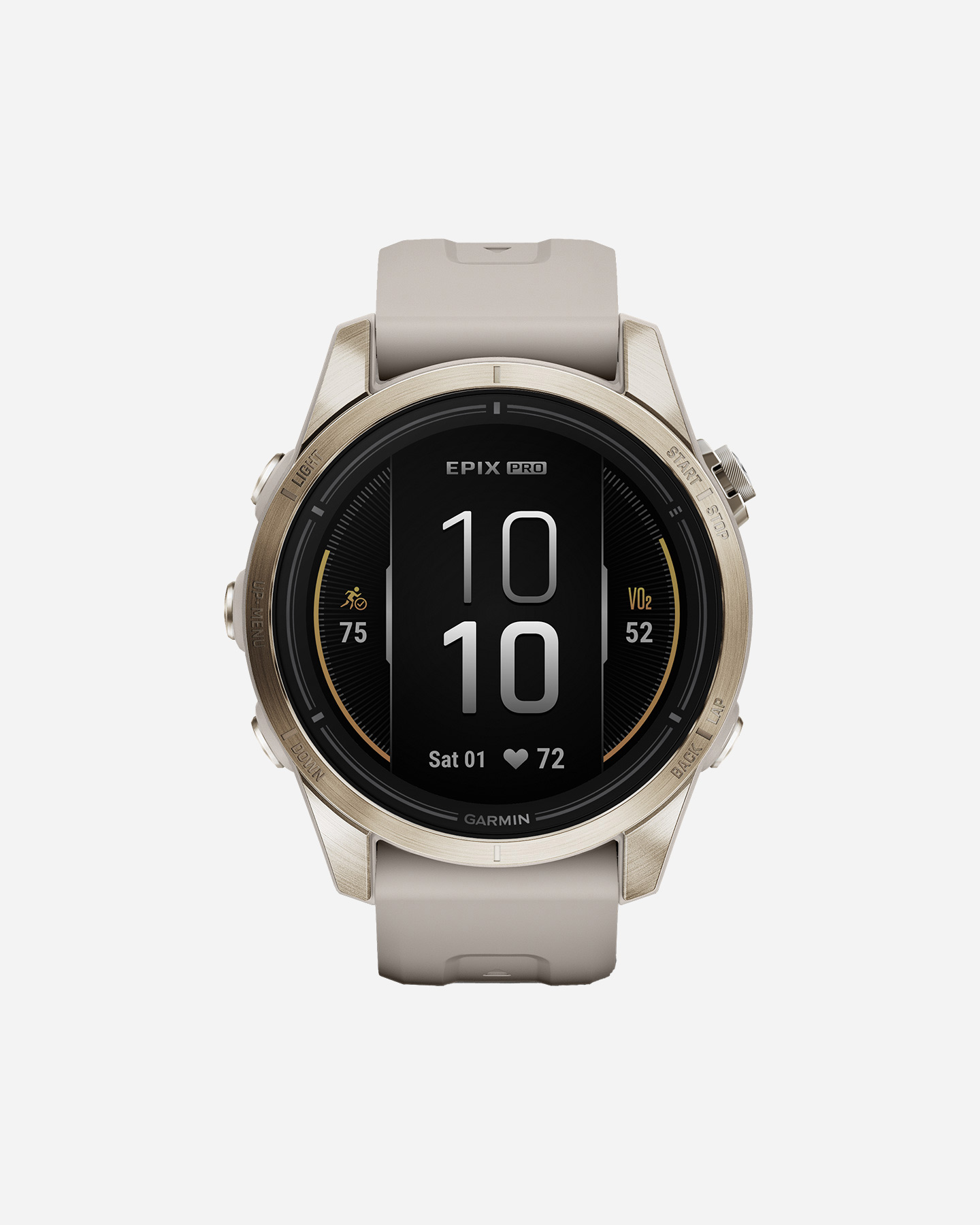 Orologio multifunzione GARMIN EPIX PRO 42MM SAPH - Oro - 0 | Cisalfa Sport