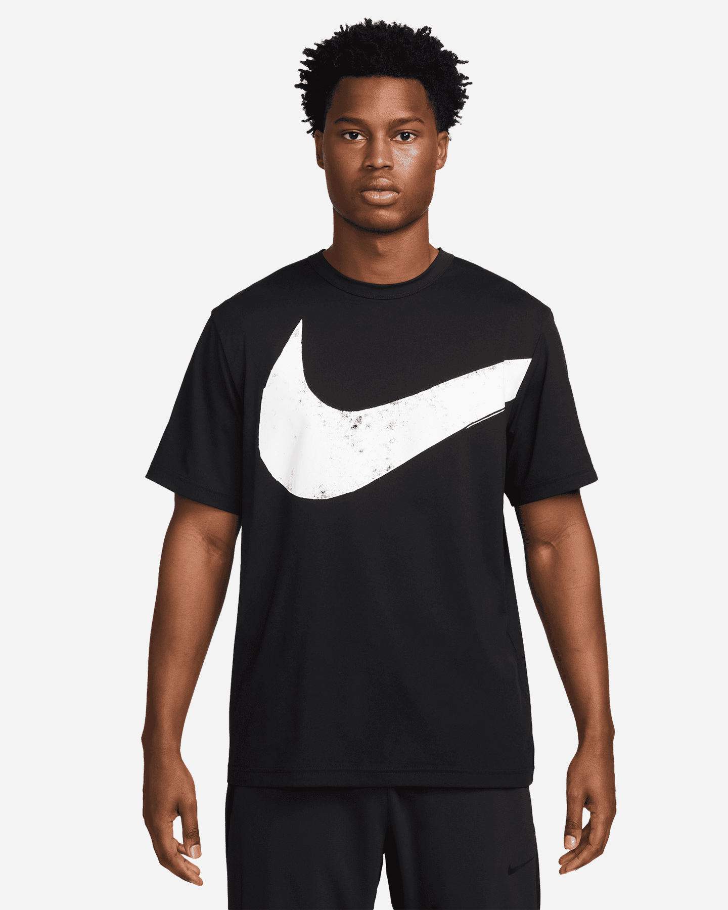 T-shirt training NIKE DRI FIT HYVERSE SWOOSH M - Nero - 0 | Cisalfa Sport