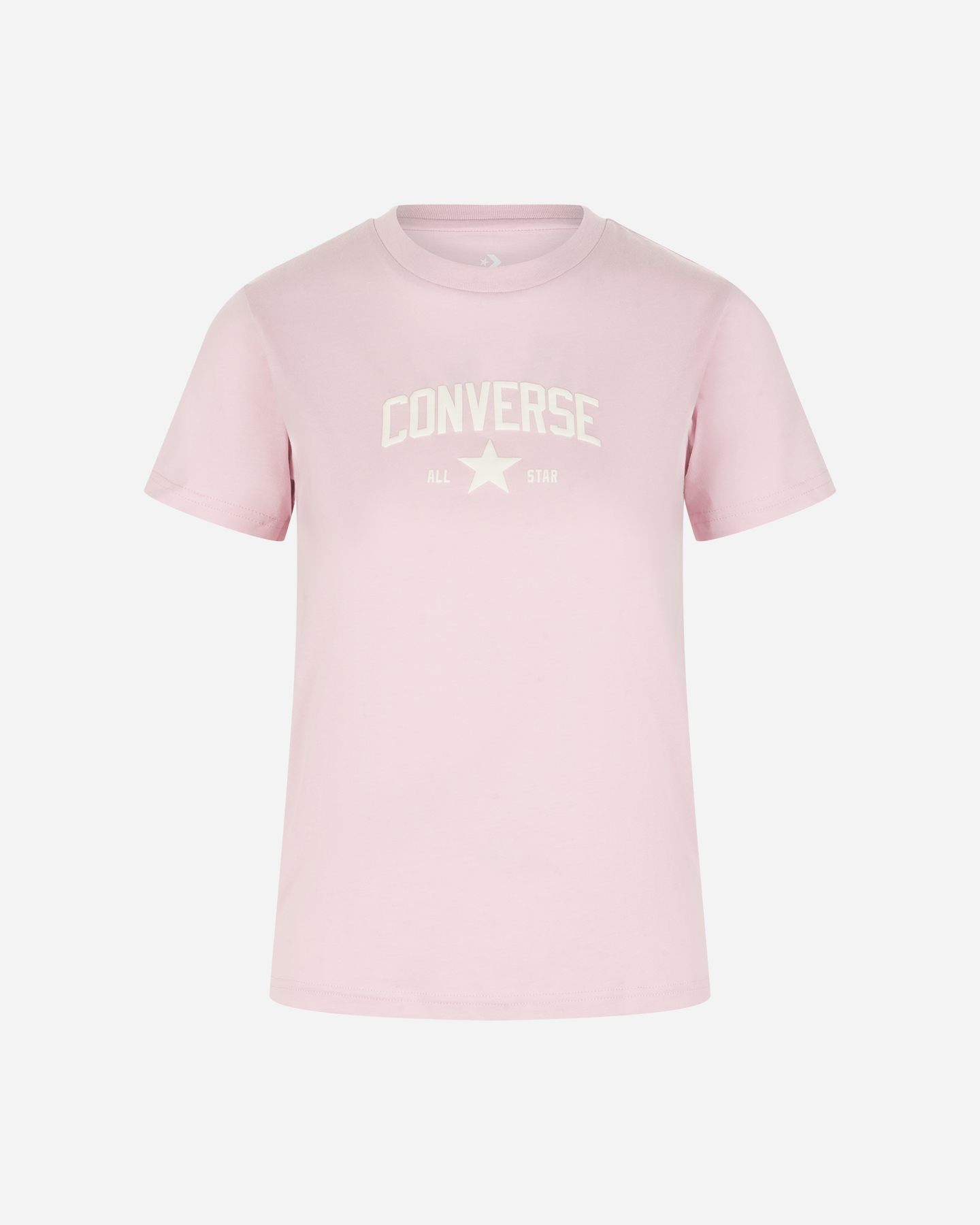 T-shirt CONVERSE LOGO FIT REGULAR W - Rosa - 0 | Cisalfa Sport