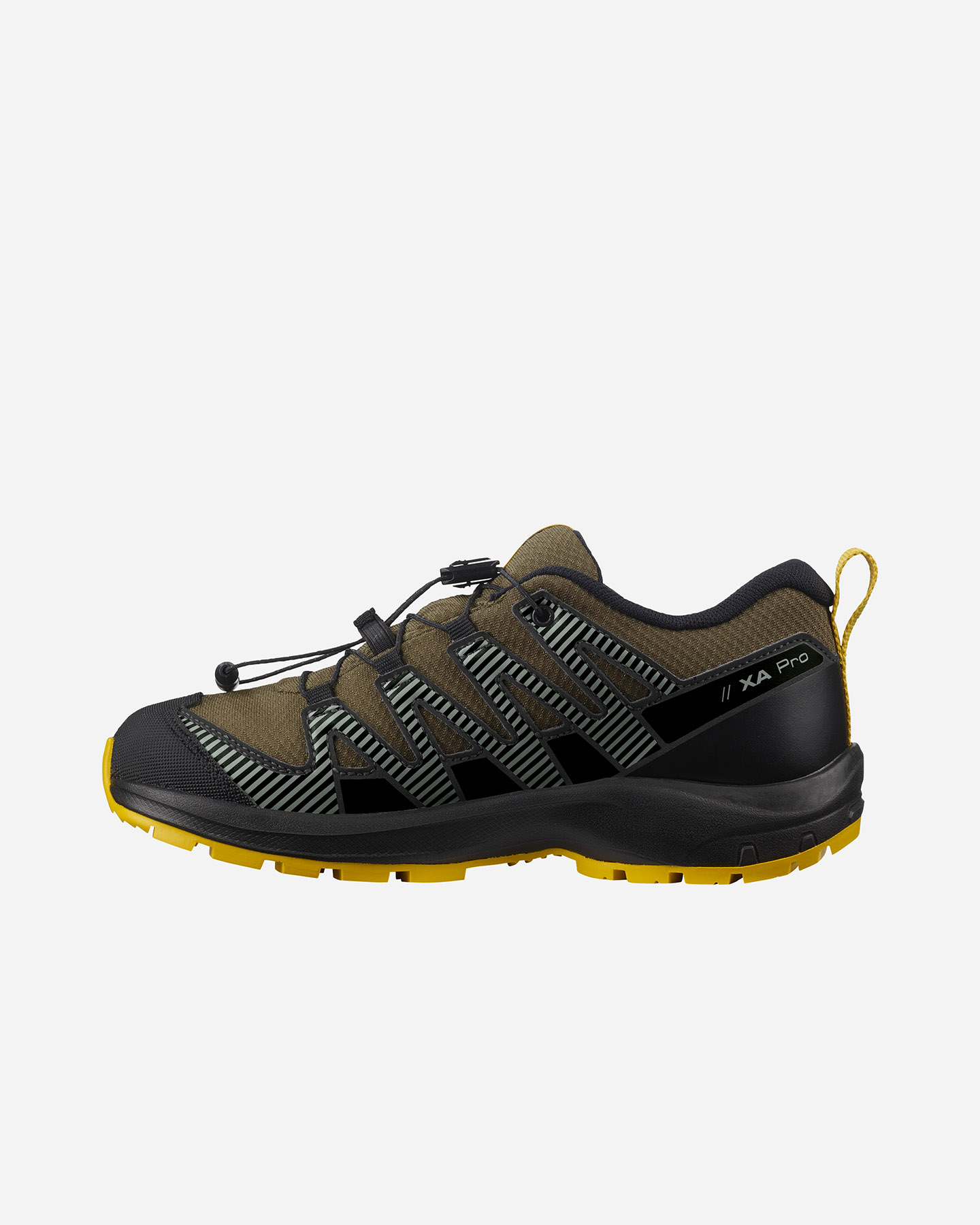 Scarpe trail SALOMON XA PRO V8 CSWP JR - Verde - 5 | Cisalfa Sport