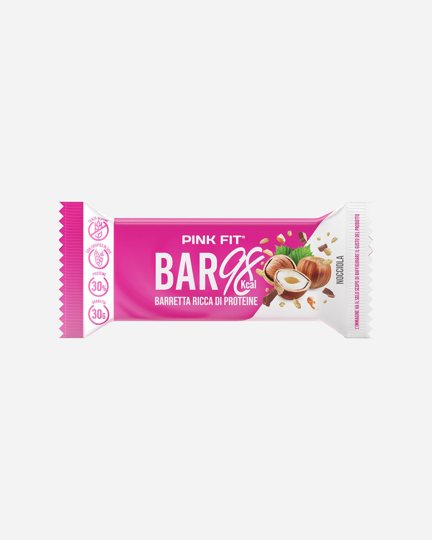 Energetico PROACTION PINK FIT BAR 98 NOCCIOLA 30 g  - 0 | Cisalfa Sport