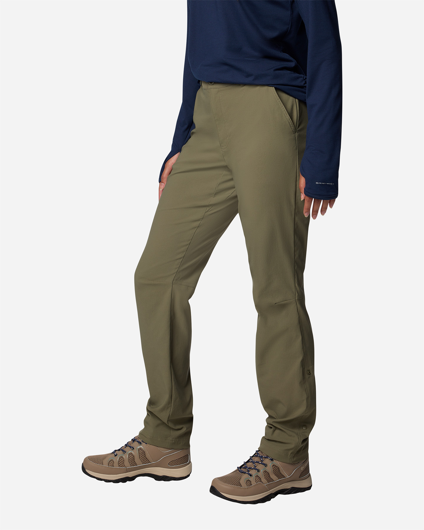 Pantalone outdoor COLUMBIA LESLIE FALLS II W - Verde - 2 | Cisalfa Sport