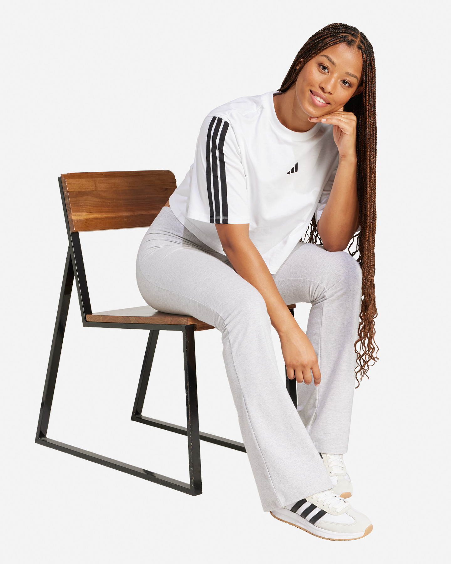 T-shirt ADIDAS ESSENTIALS W - Bianco - 3 | Cisalfa Sport