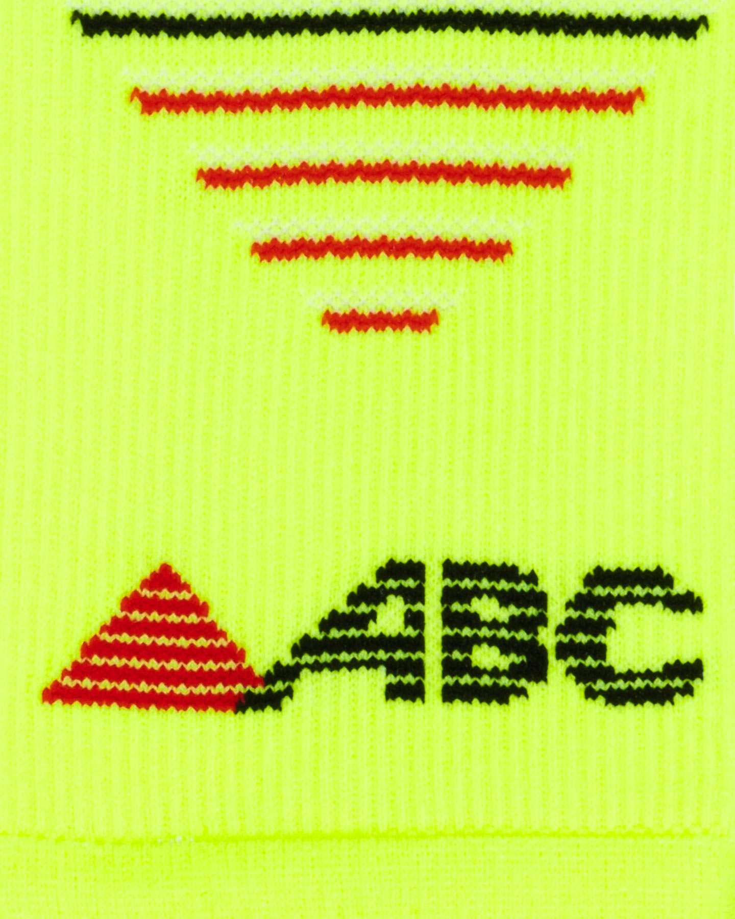 Calze running ABC CALF  - Giallo - 2 | Cisalfa Sport