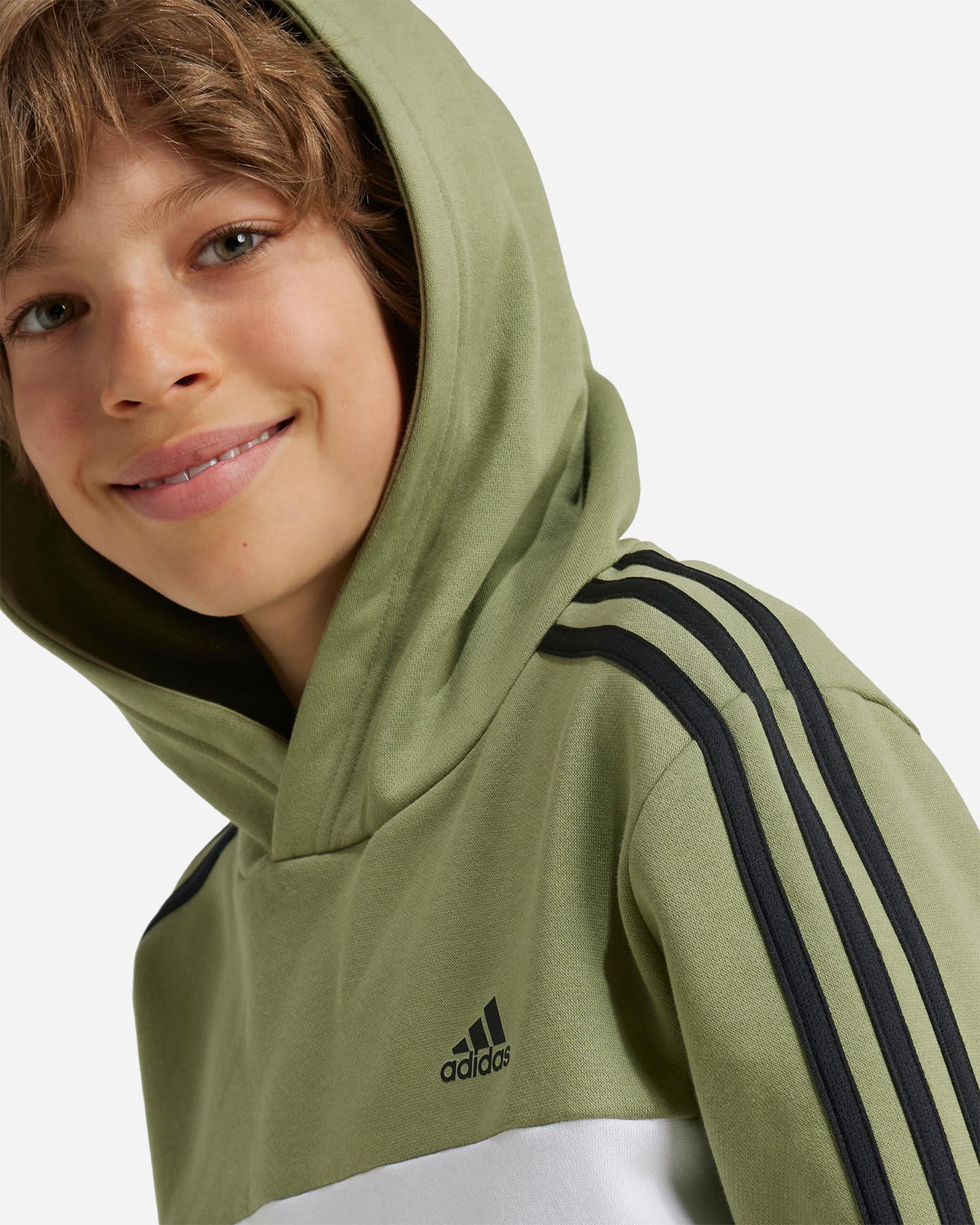 Felpa ADIDAS COLOR BLOCK JR - 5 | Cisalfa Sport