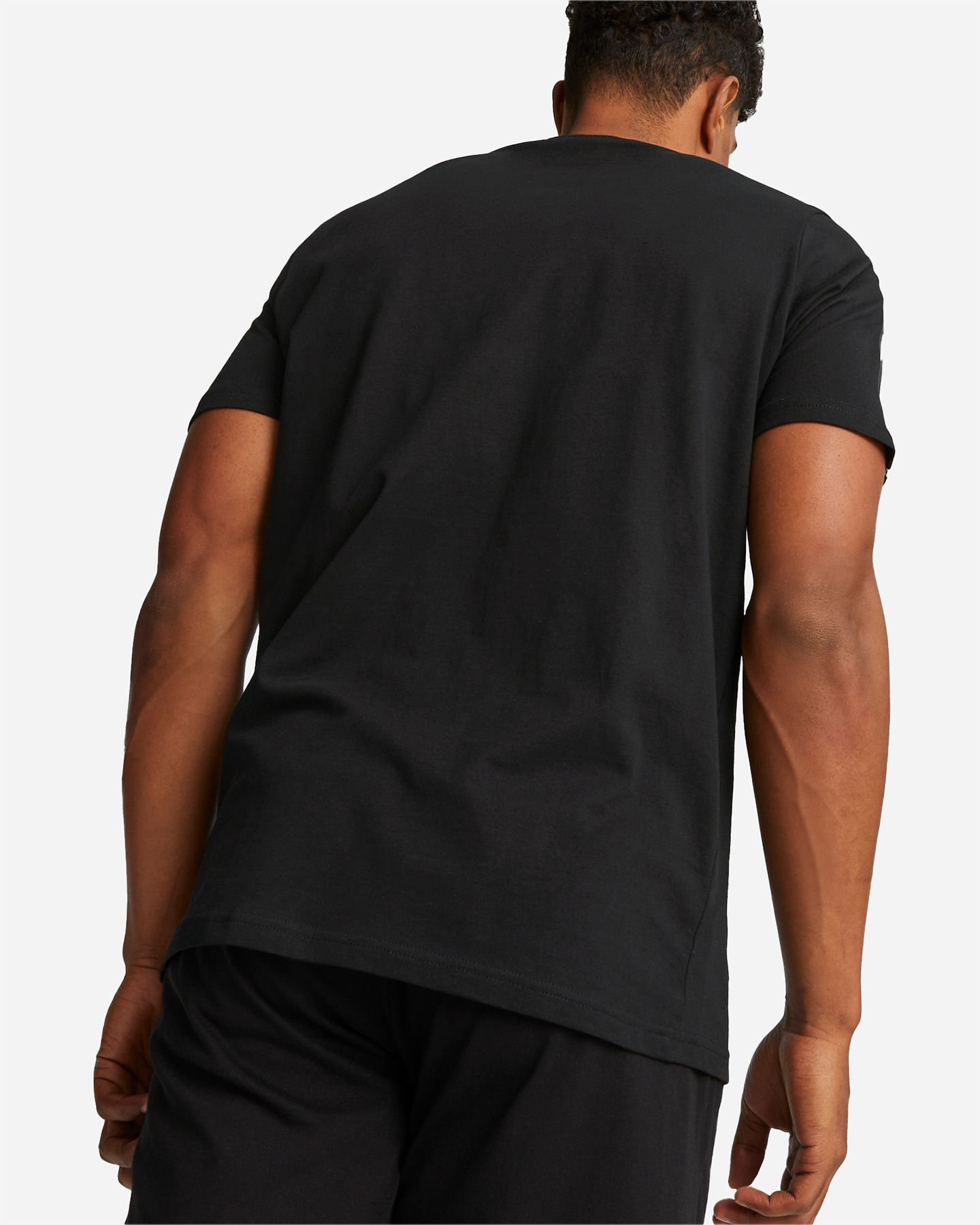 T-shirt PUMA ESSENTIAL TAPE M - Nero - 5 | Cisalfa Sport