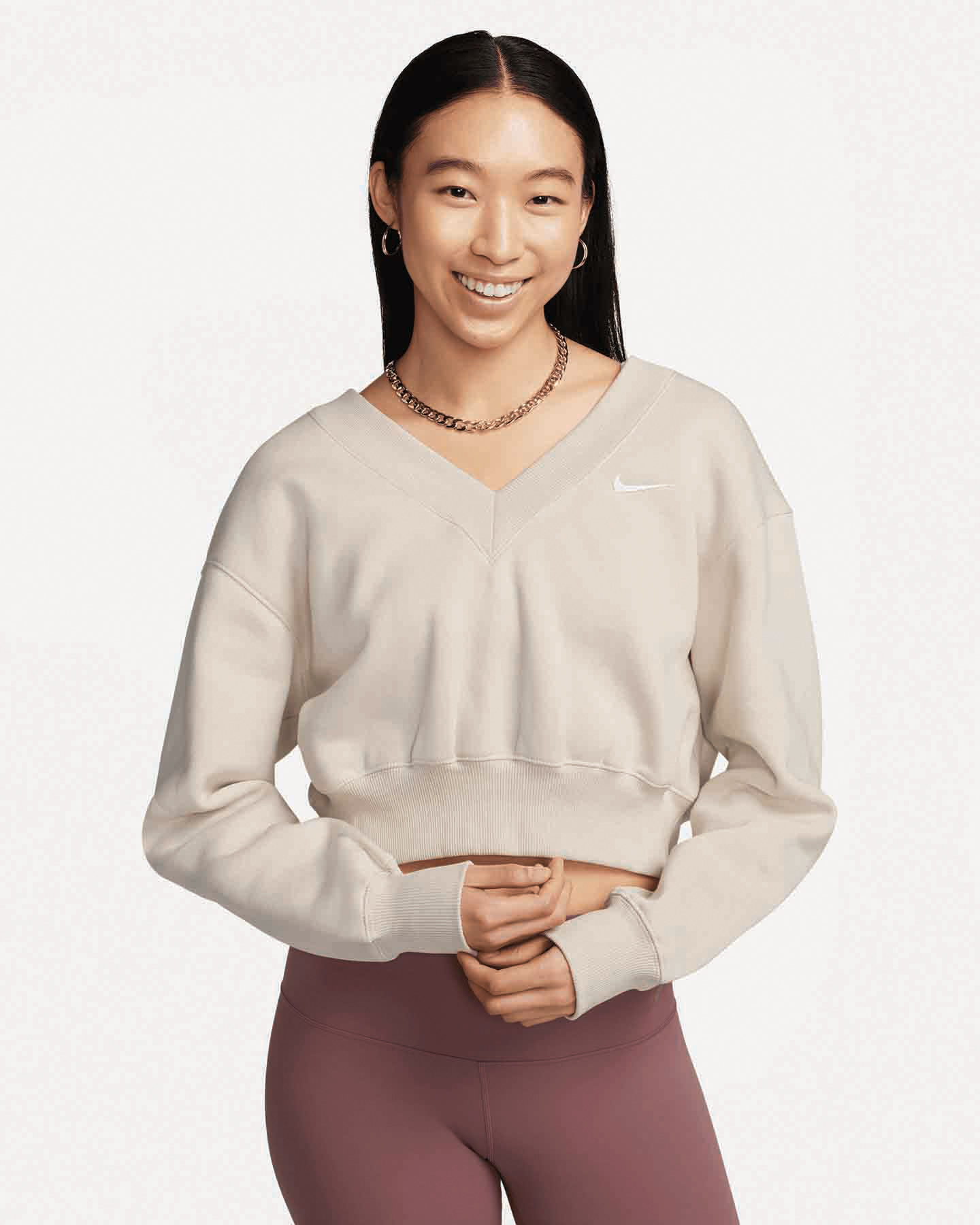 Felpa NIKE CROP W - 0 | Cisalfa Sport