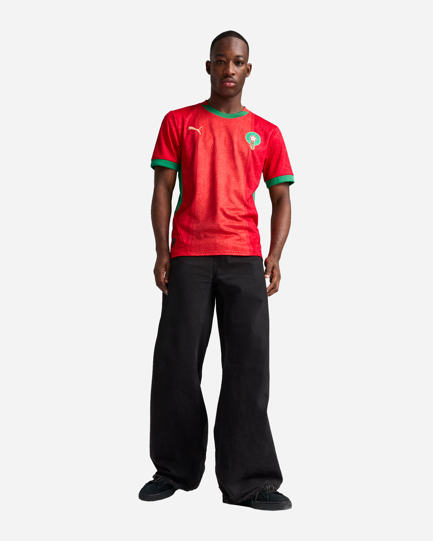 Maglia calcio ufficiale PUMA MAROCCO HOME REPLICA M - Color mix - 4 | Cisalfa Sport