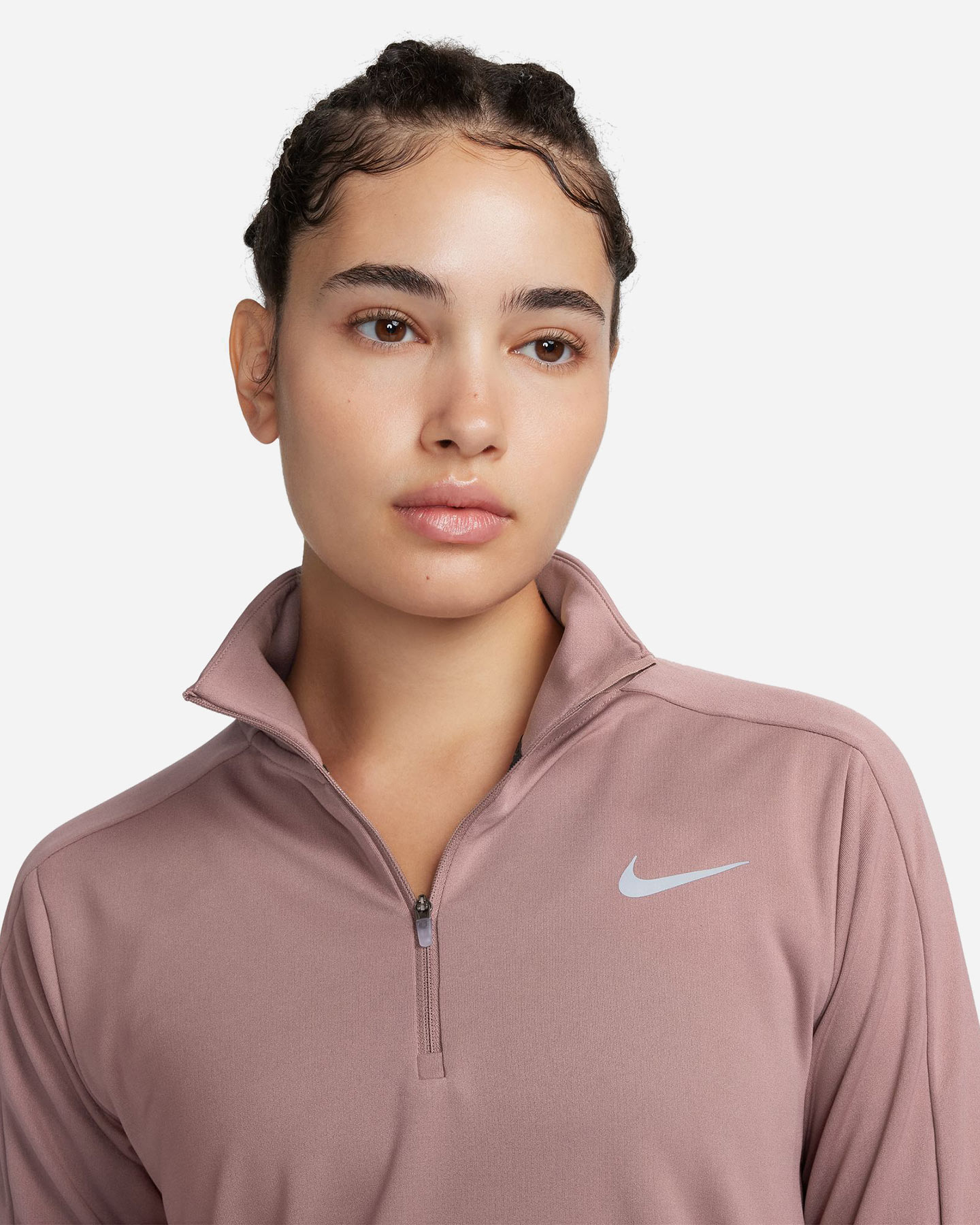Maglia running NIKE PACER W - Rosa - 3 | Cisalfa Sport