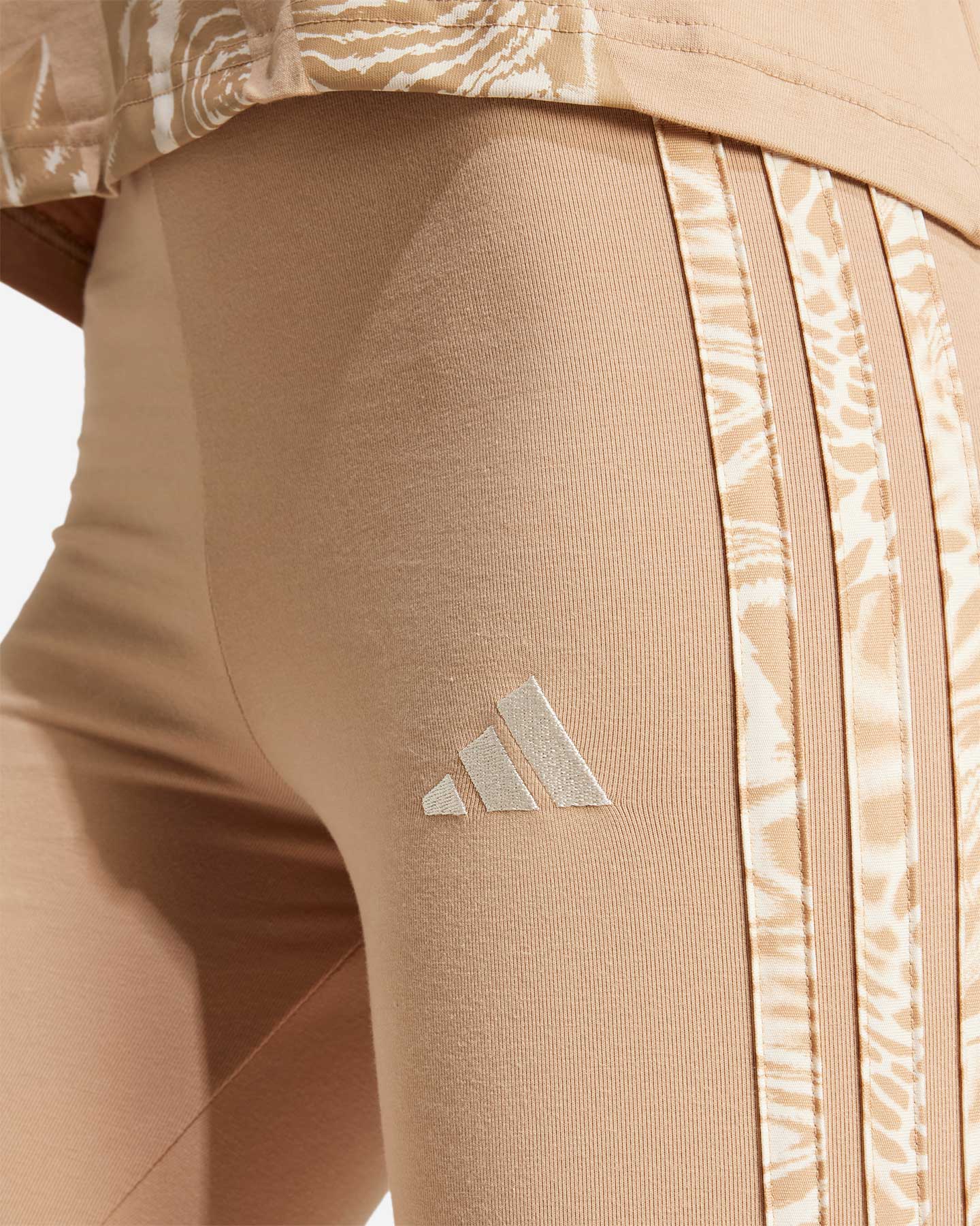 Leggings ADIDAS 3STRIPES MACU W - Beige - 4 | Cisalfa Sport