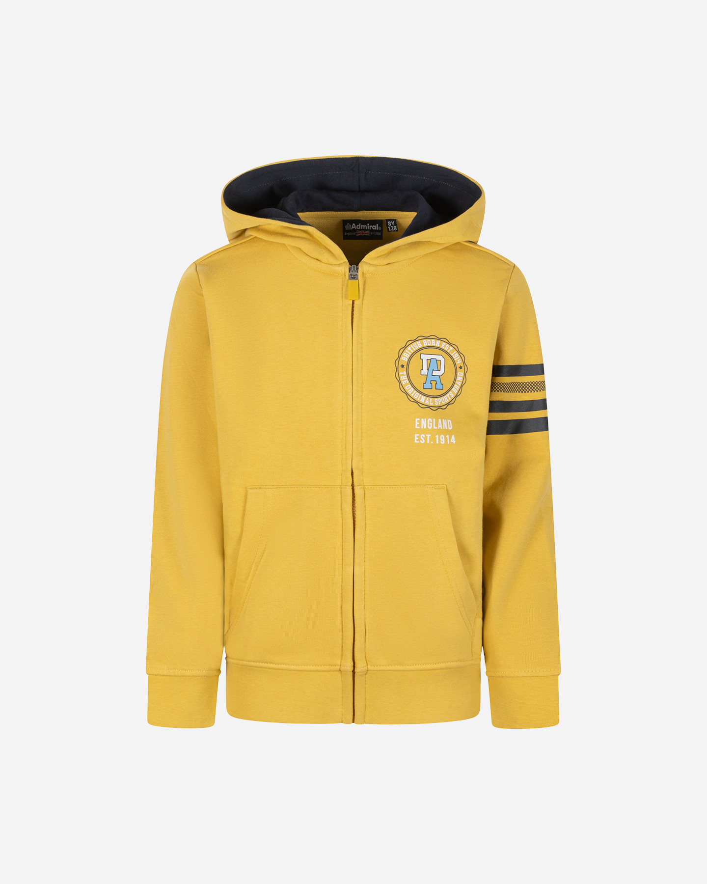 Felpa ADMIRAL VARSITY PRO JR - Giallo - 0 | Cisalfa Sport