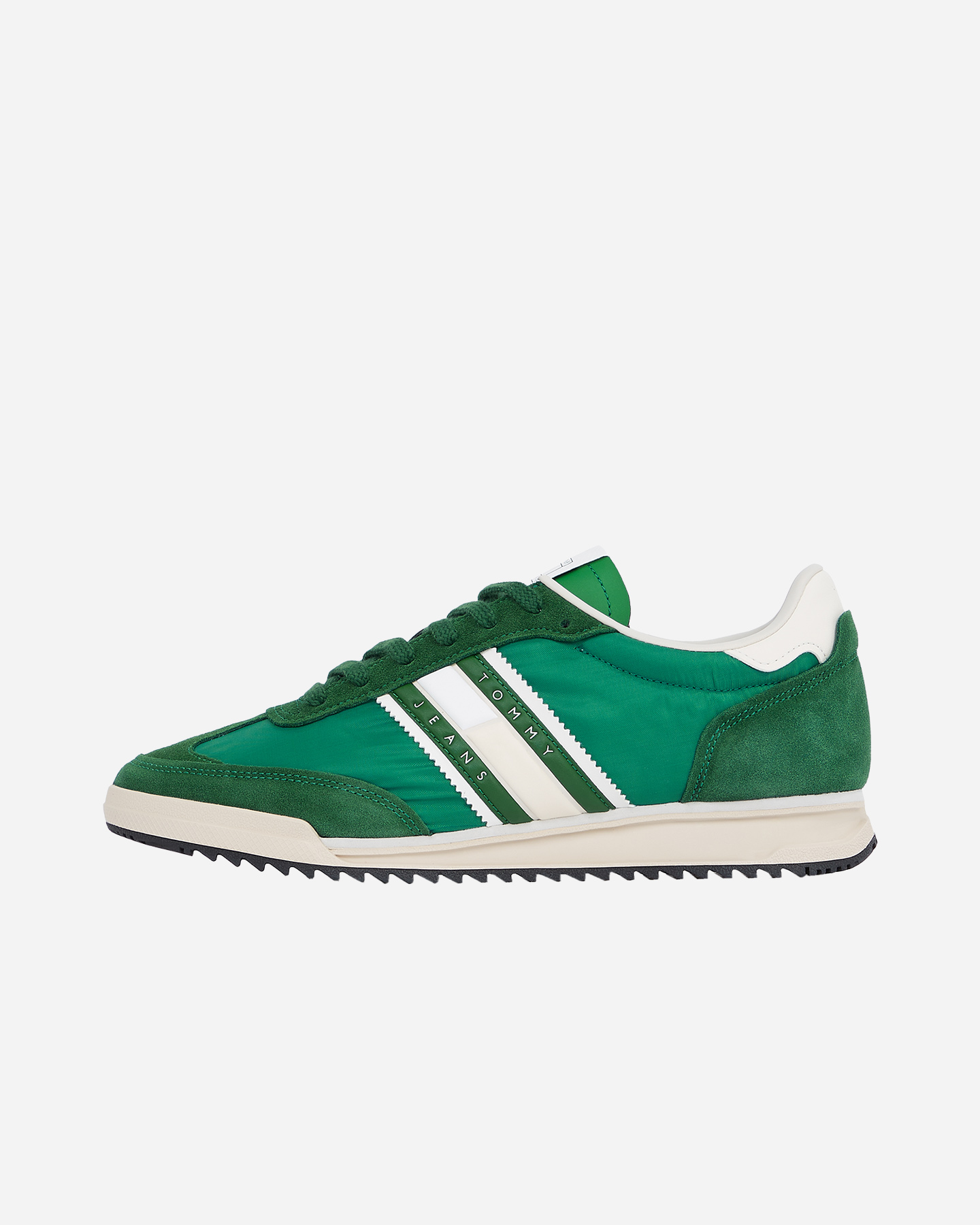 Scarpe sneakers TOMMY HILFIGER RETRO RUNNER CLEATED M - Verde - 4 | Cisalfa Sport