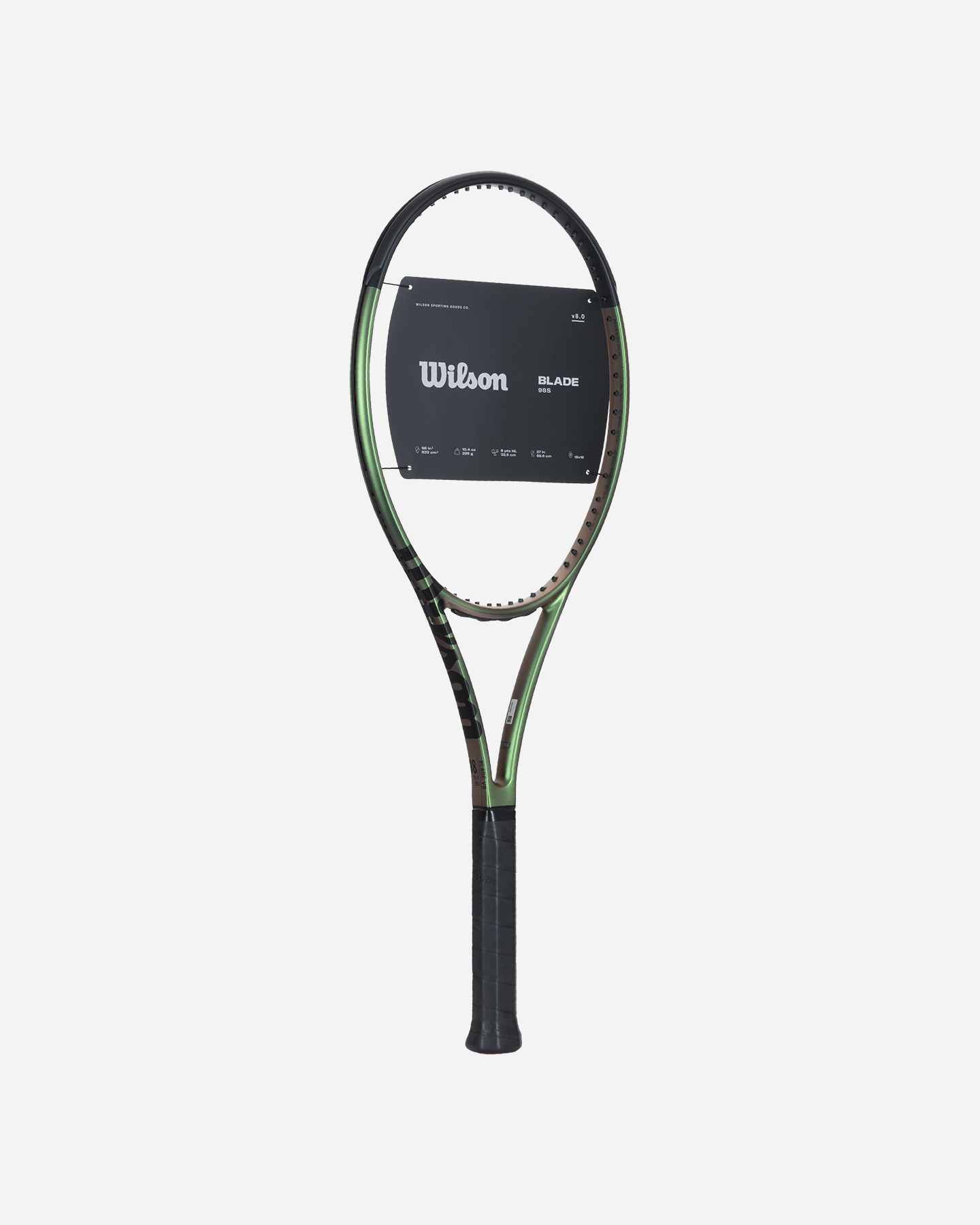 Telaio tennis WILSON BLADE 98S V8.0 295GR - Verde - 1 | Cisalfa Sport