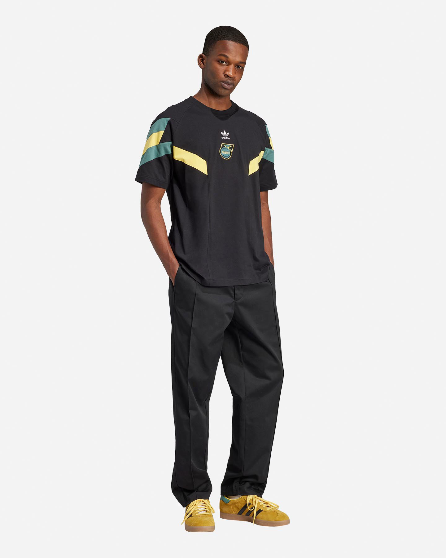 Abbigliamento calcio ufficiale ADIDAS JAMAICA 24-25 OG M - 3 | Cisalfa Sport