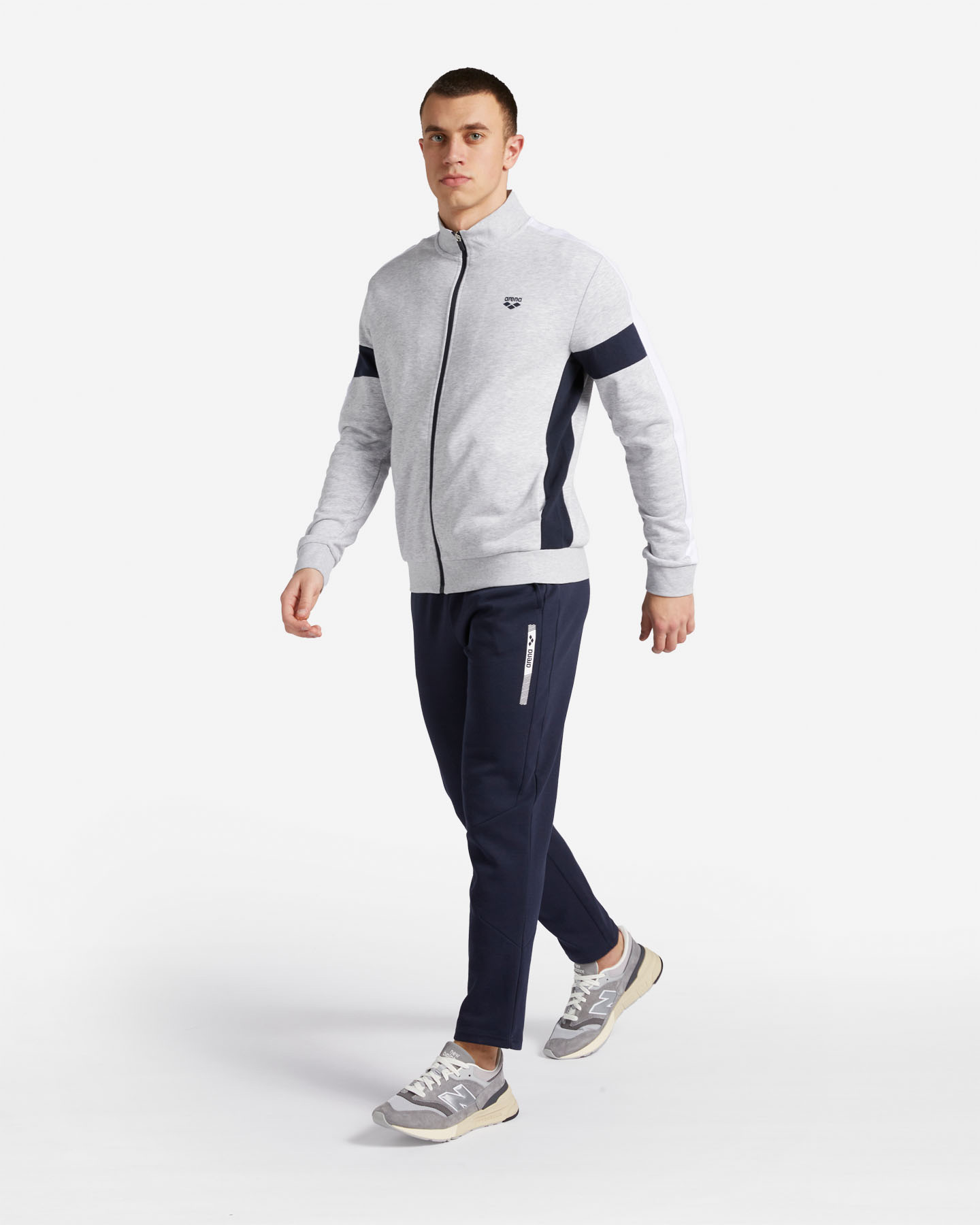 Felpa ARENA ATHLETICS M - Grigio - 3 | Cisalfa Sport