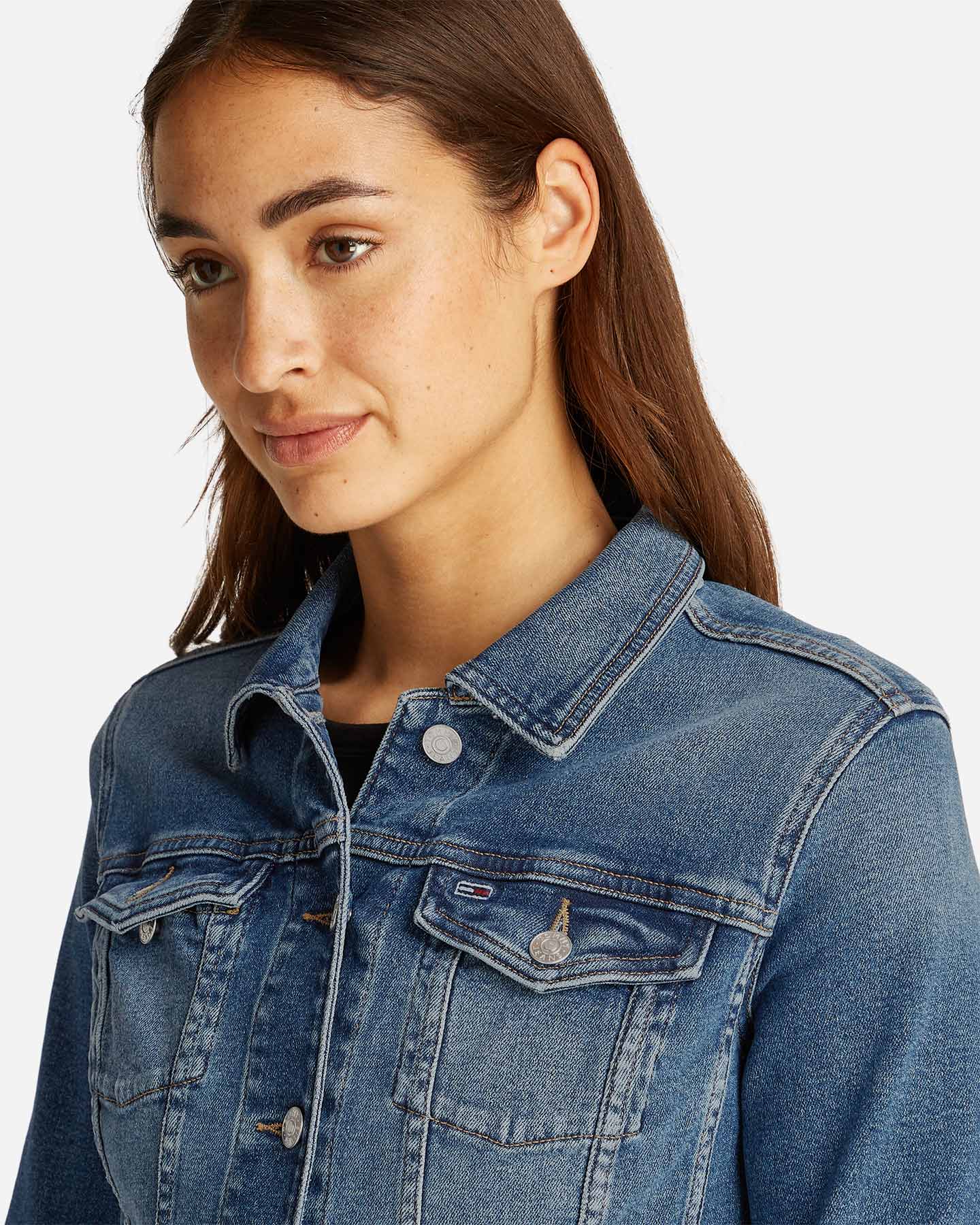Giubbotto TOMMY HILFIGER VIVIANNE W - Denim - 4 | Cisalfa Sport