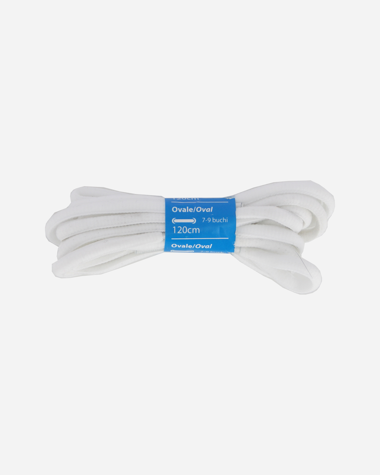 Lacci ABC 120 CM OVALE - Bianco - 0 | Cisalfa Sport