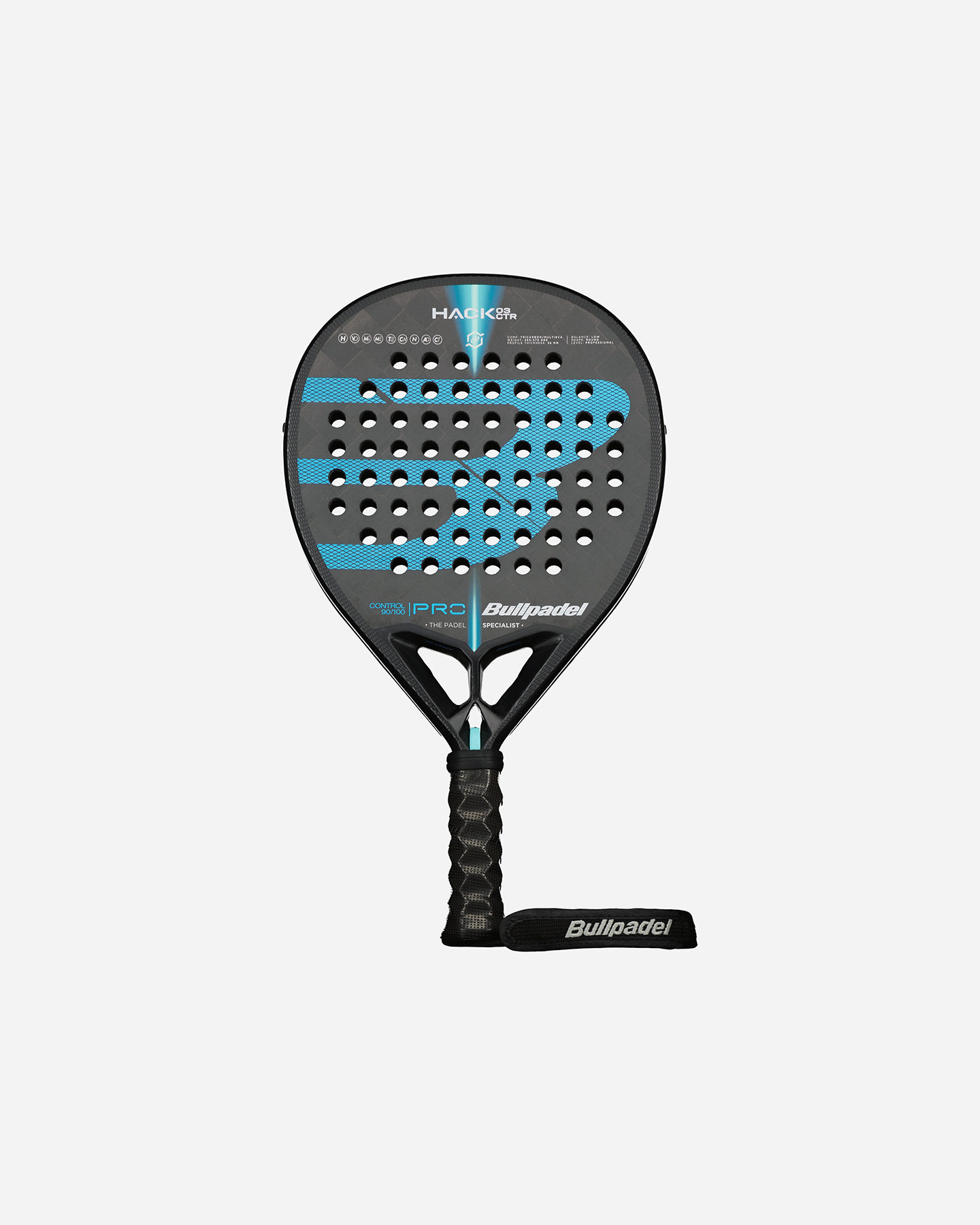 Racchetta padel performance BULLPADEL HACK 03 CTR PADEL - 0 | Cisalfa Sport