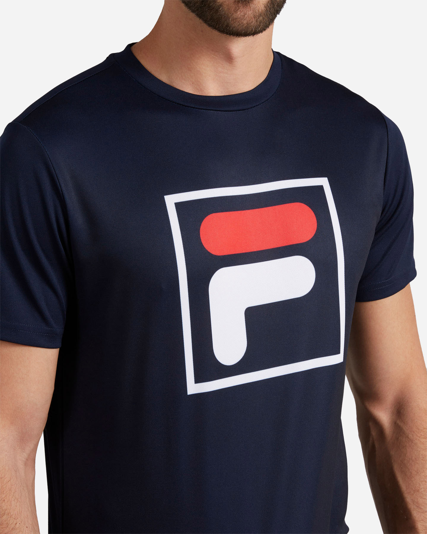 T-shirt tennis FILA BASIC F BOX M - 4 | Cisalfa Sport