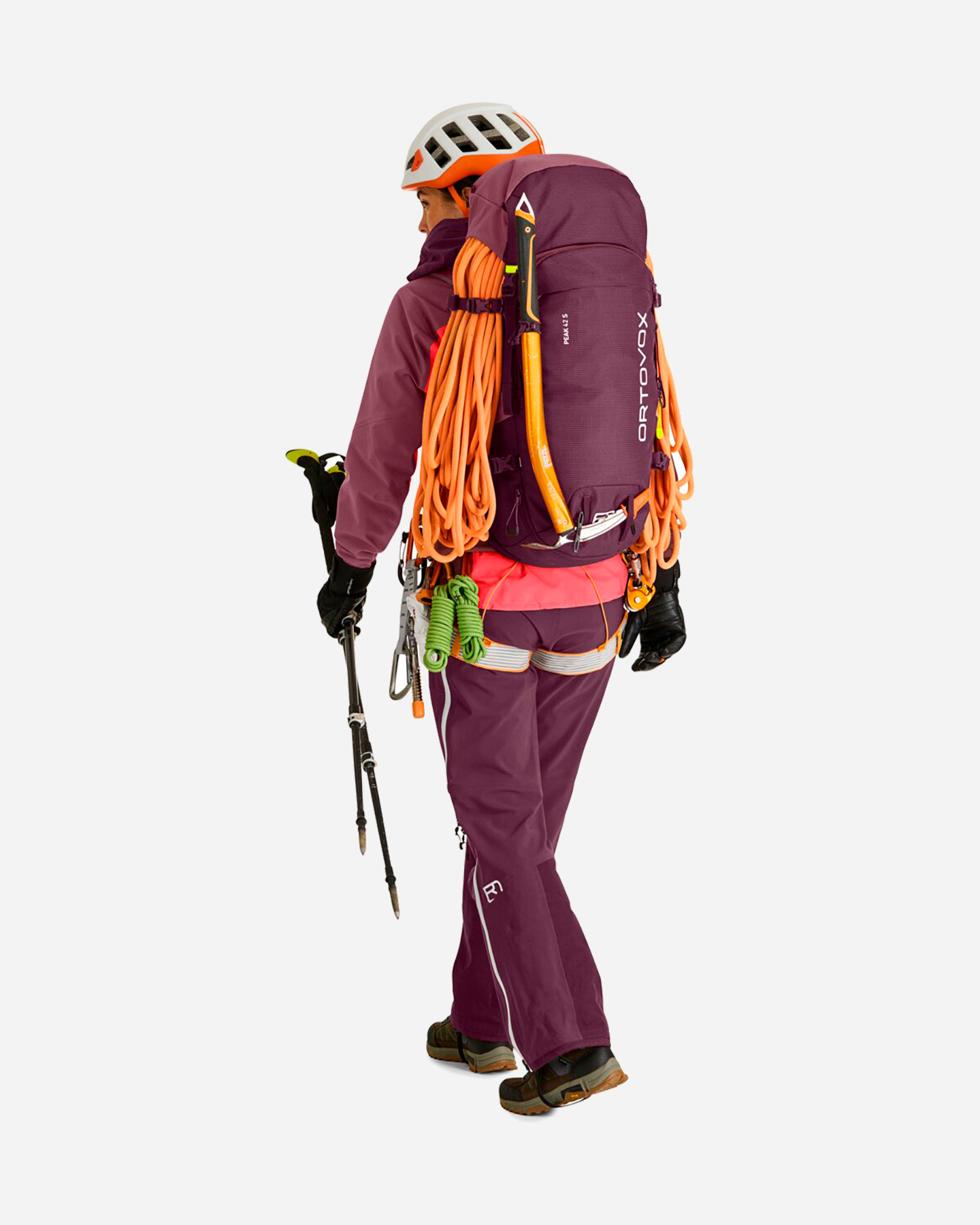 Zaino alpinismo ORTOVOX PEAK 42 - Viola - 4 | Cisalfa Sport